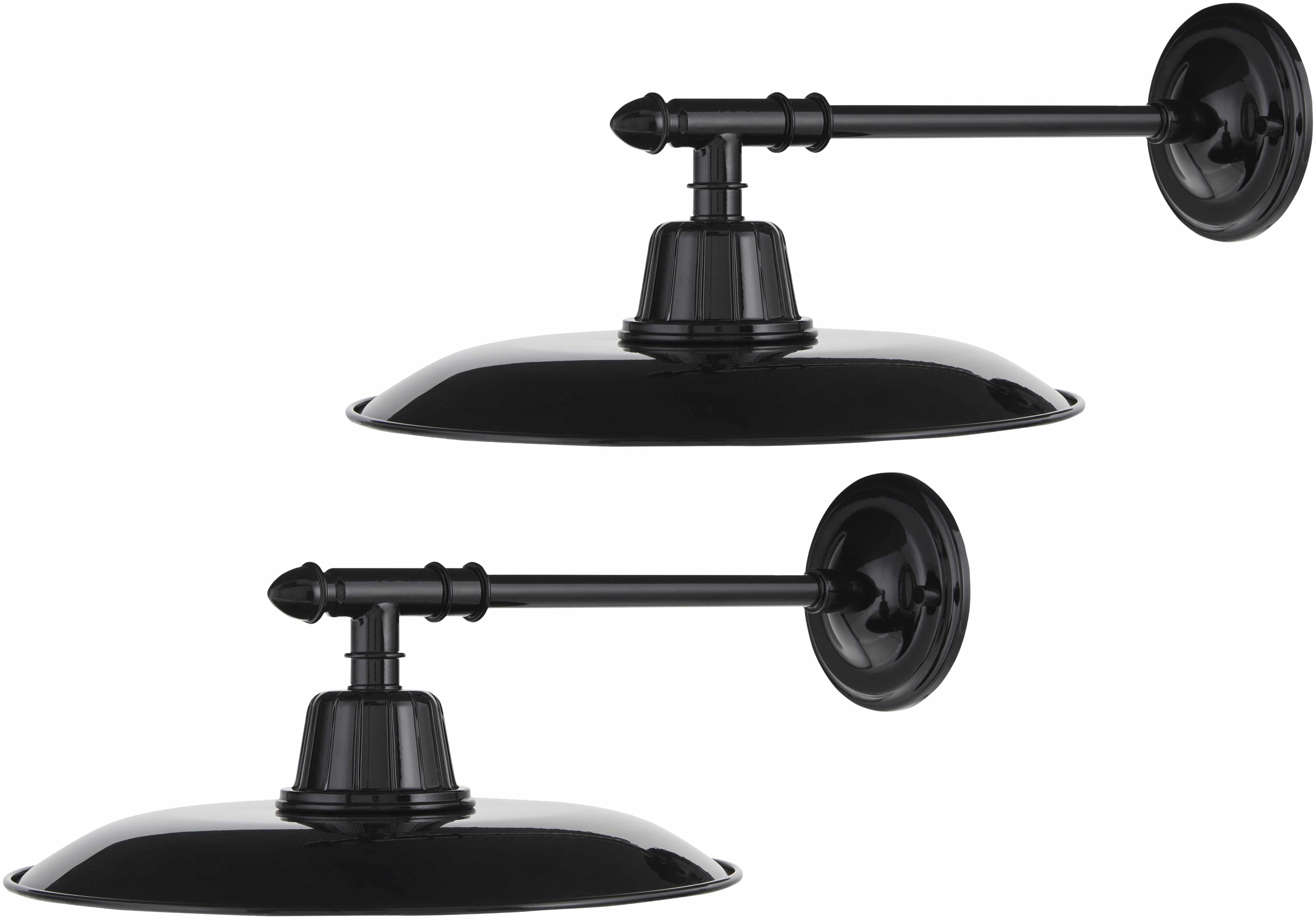 Oberkotzau Black Wall Sconce-0