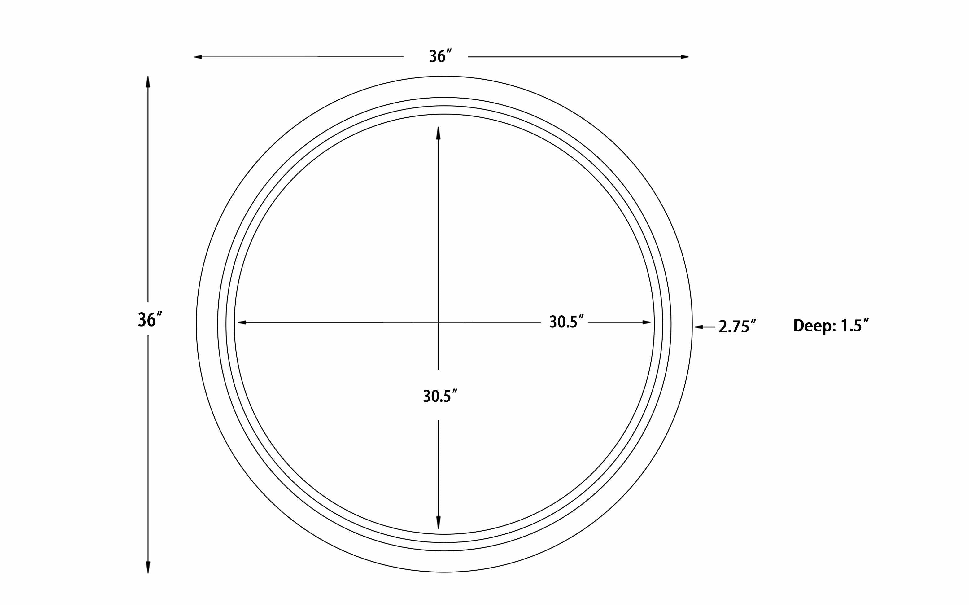 Transacqua Accent Mirror-0