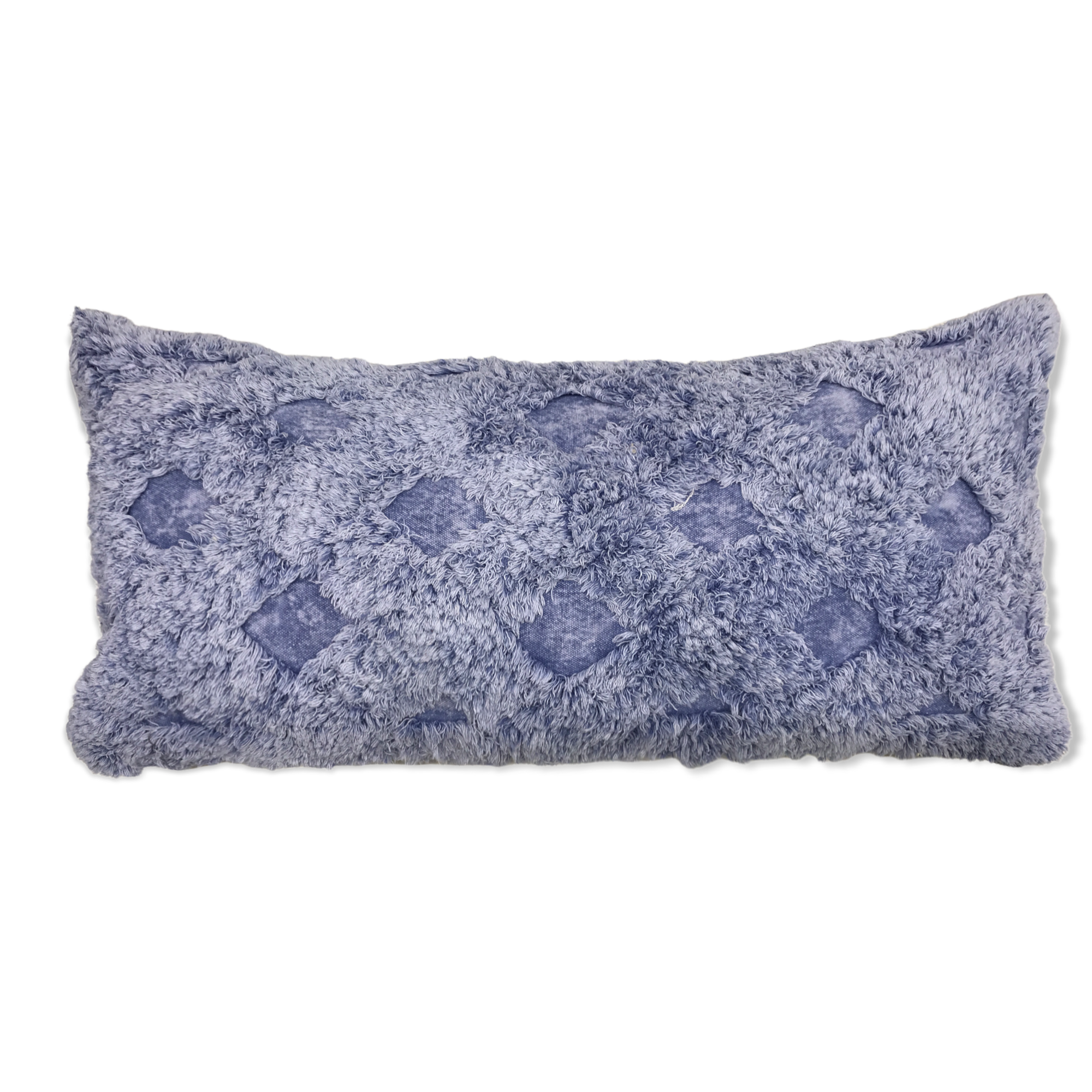 Stone Wash Trellis Pattern Pillow-18