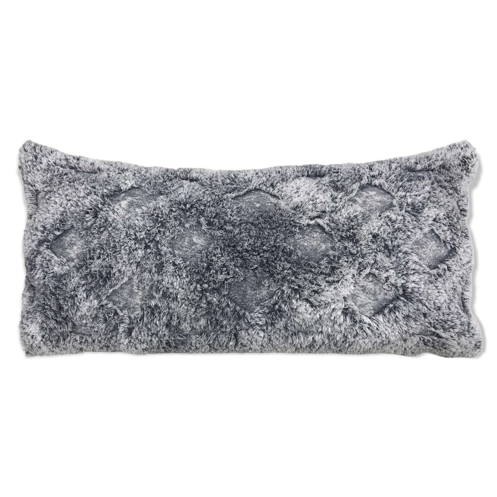 Stone Wash Trellis Pattern Pillow-20