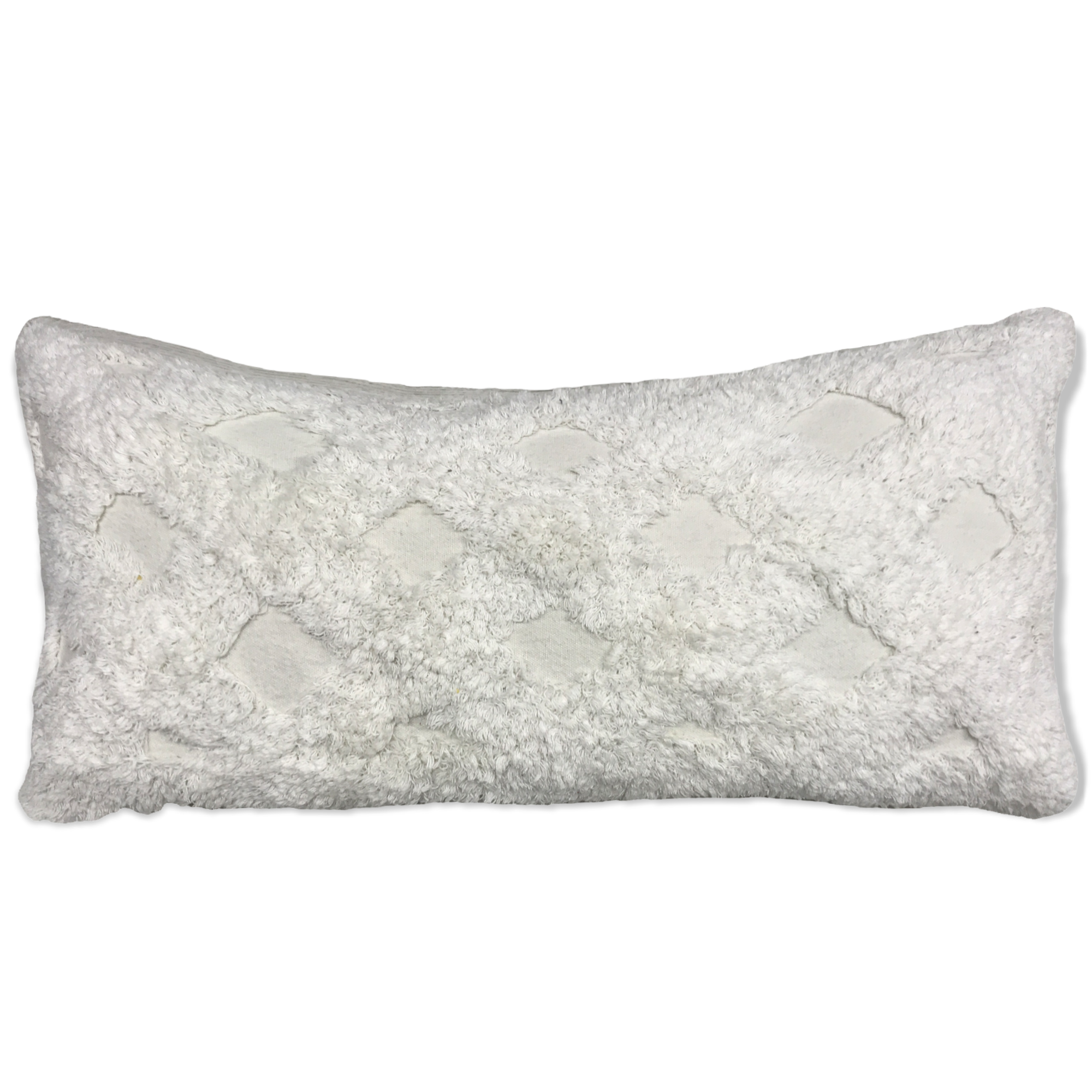 Stone Wash Trellis Pattern Pillow-21