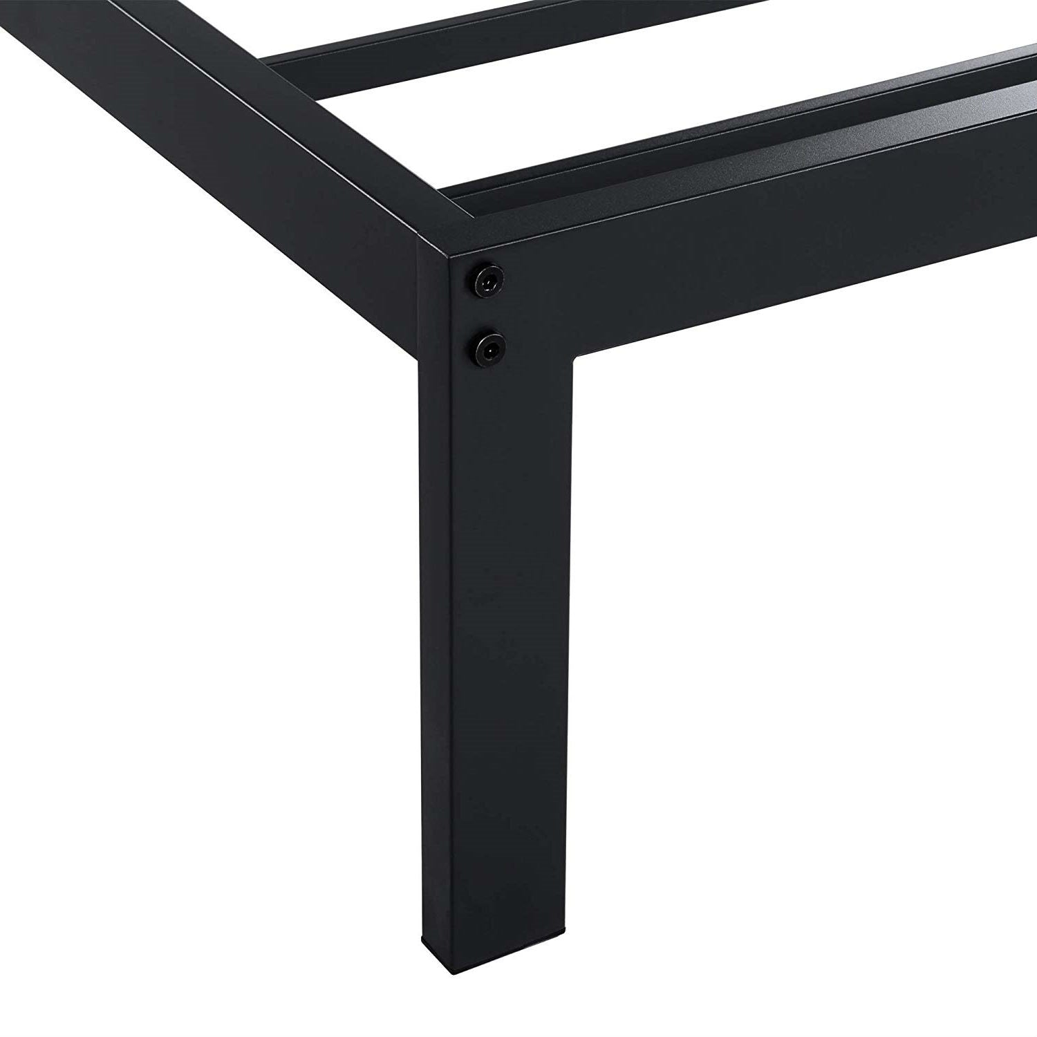 Twin size 16-inch High Heavy Duty Metal Platform Bed Frame-2