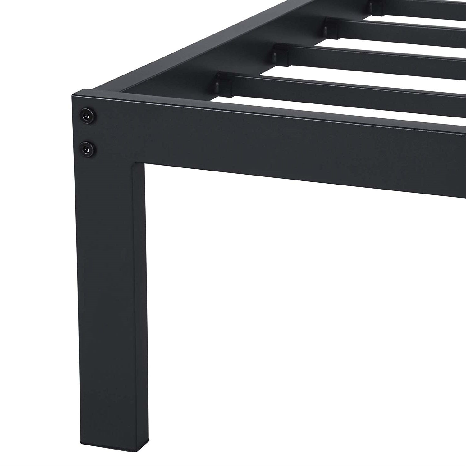 Twin size 16-inch High Heavy Duty Metal Platform Bed Frame-3