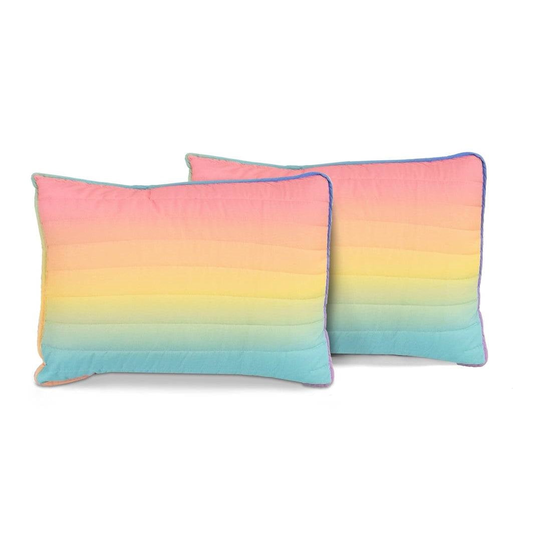 Twin/Twin XL 2 Piece Multi-Color Rainbow Quilt Set-3