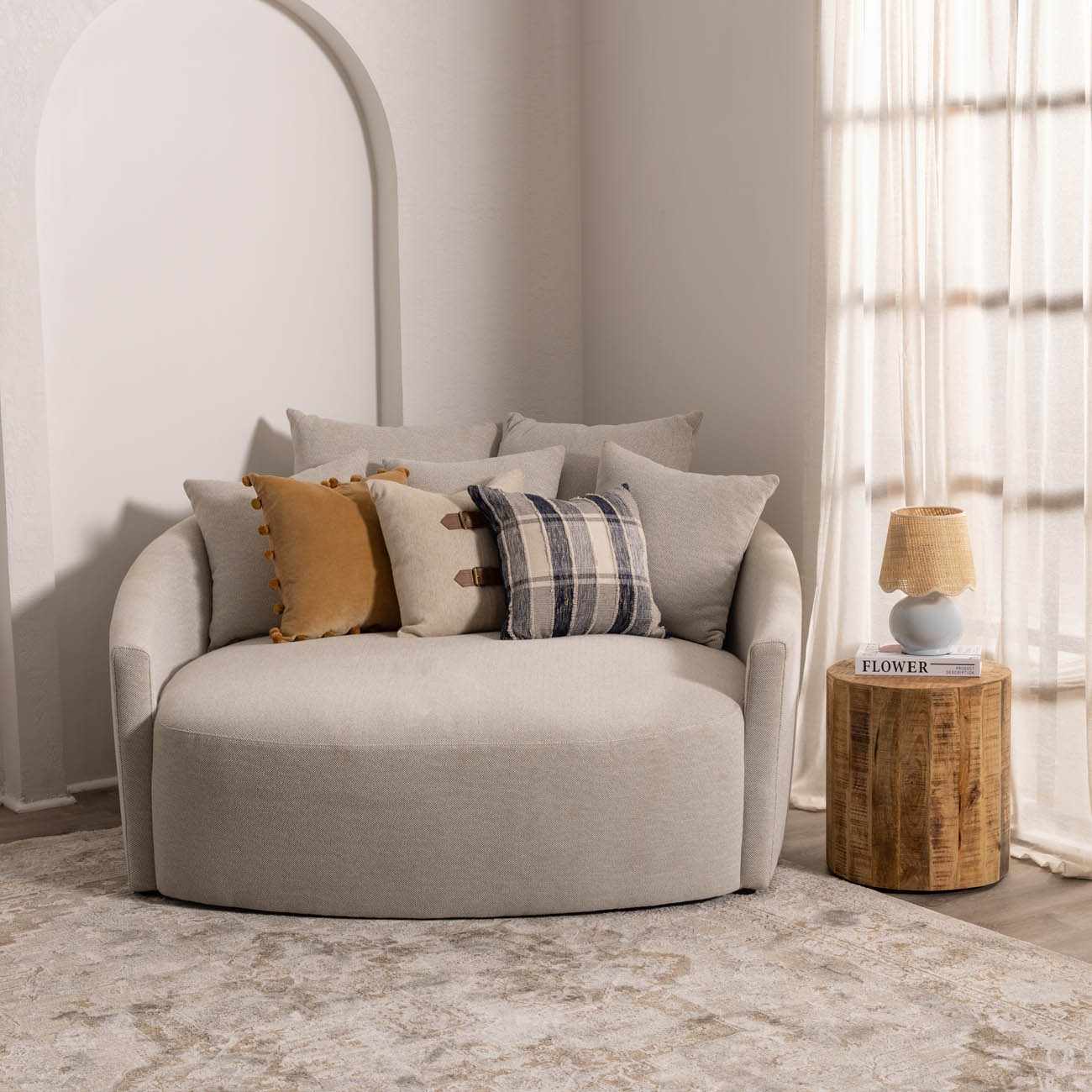 Theisseil Light Blue Table Lamp-3