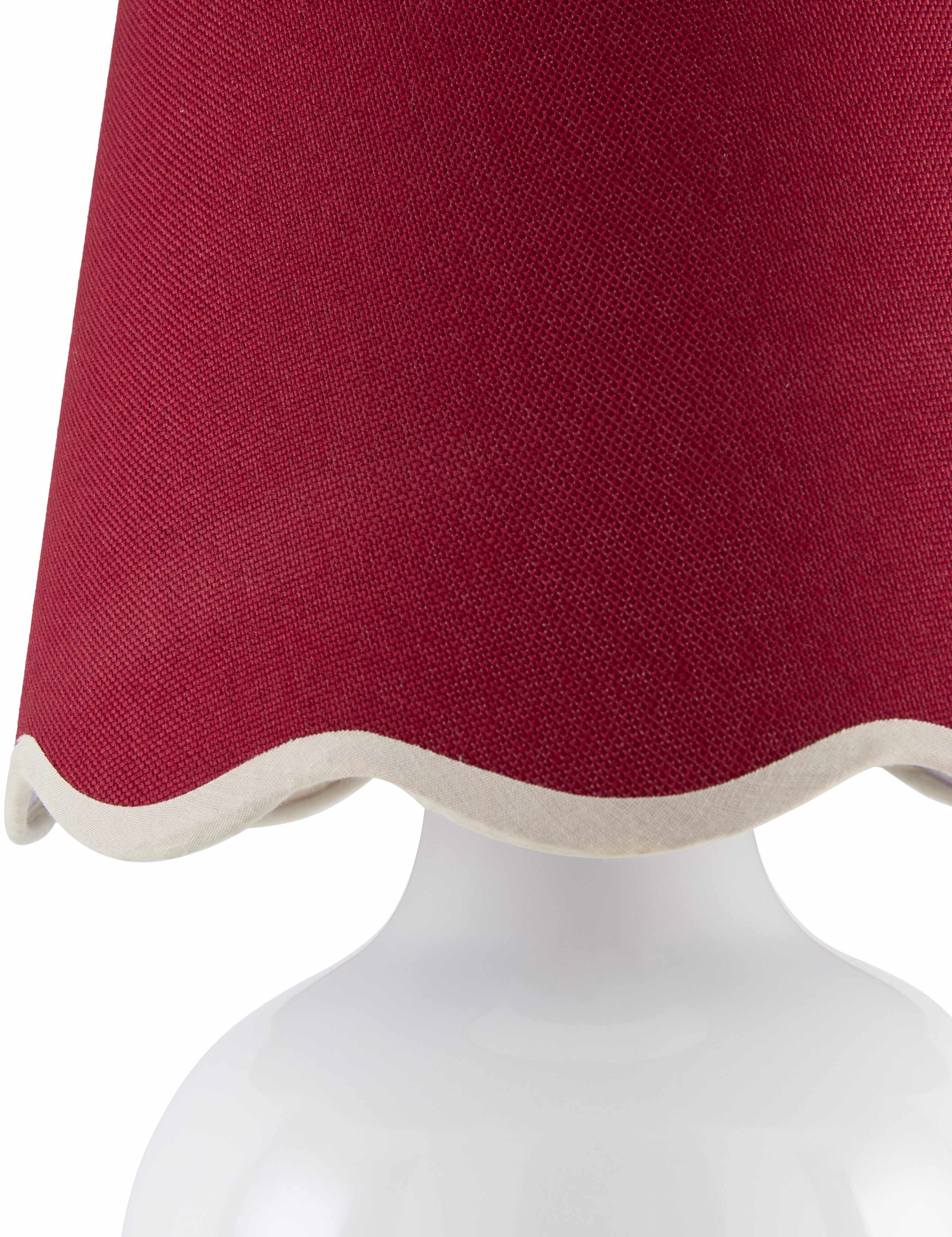 Theisseil Red Shade Table Lamp-2