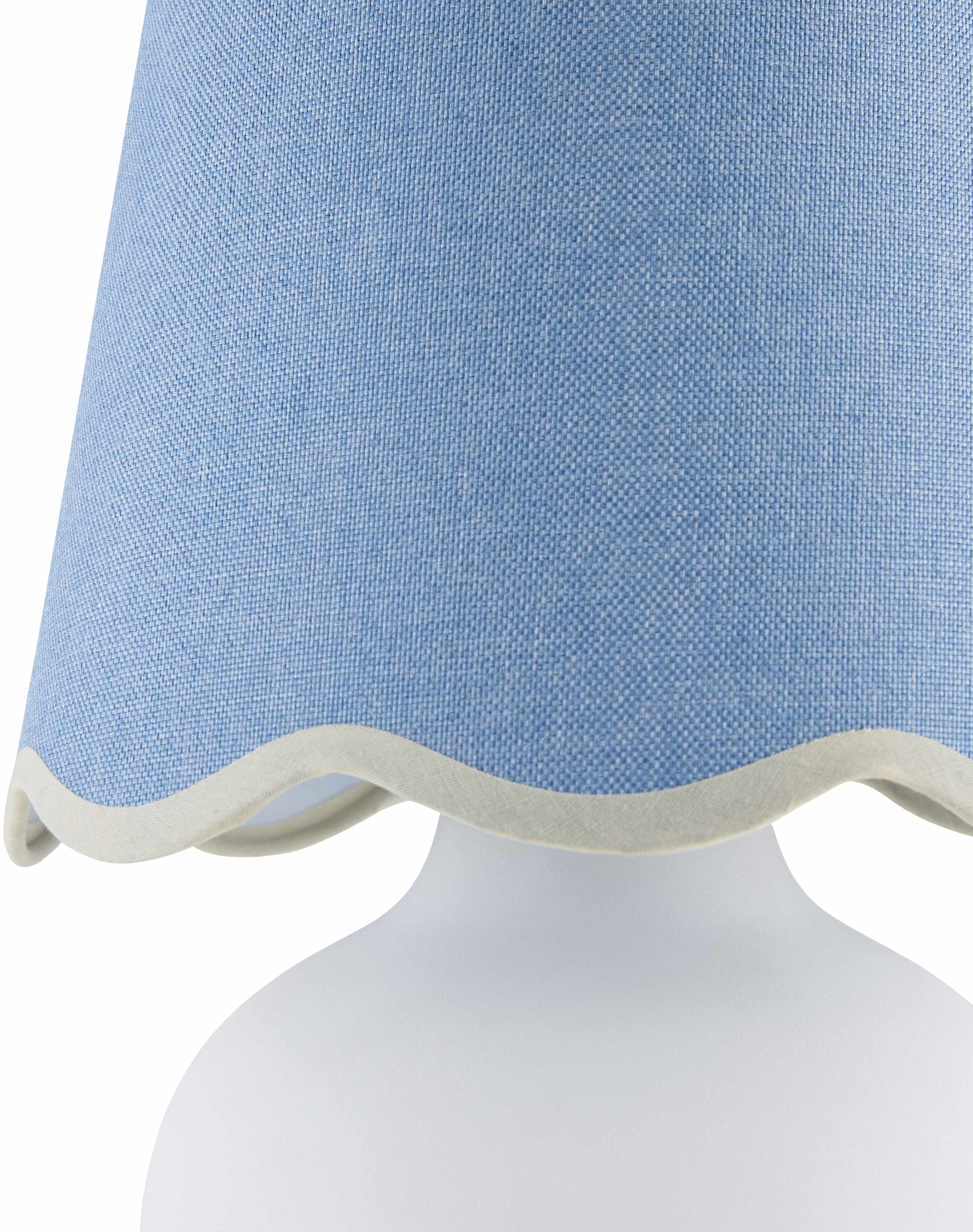 Theisseil Light Blue Table Lamp-2