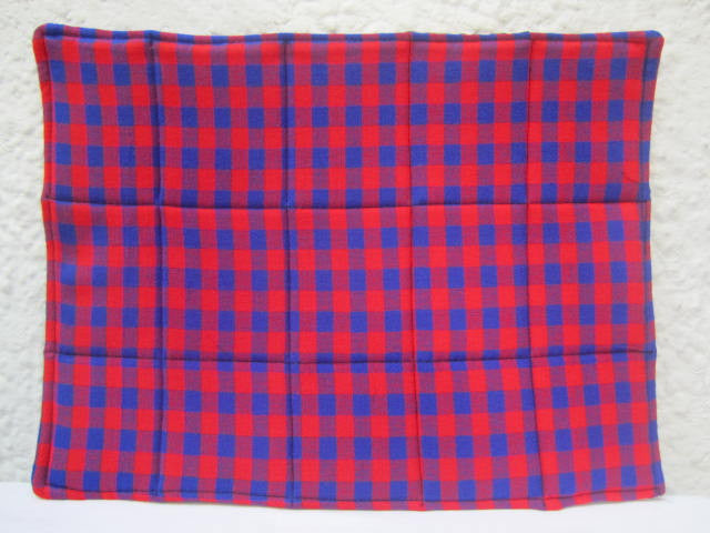 Table Place Mat Maasai Shuka | Hand Sewn-1