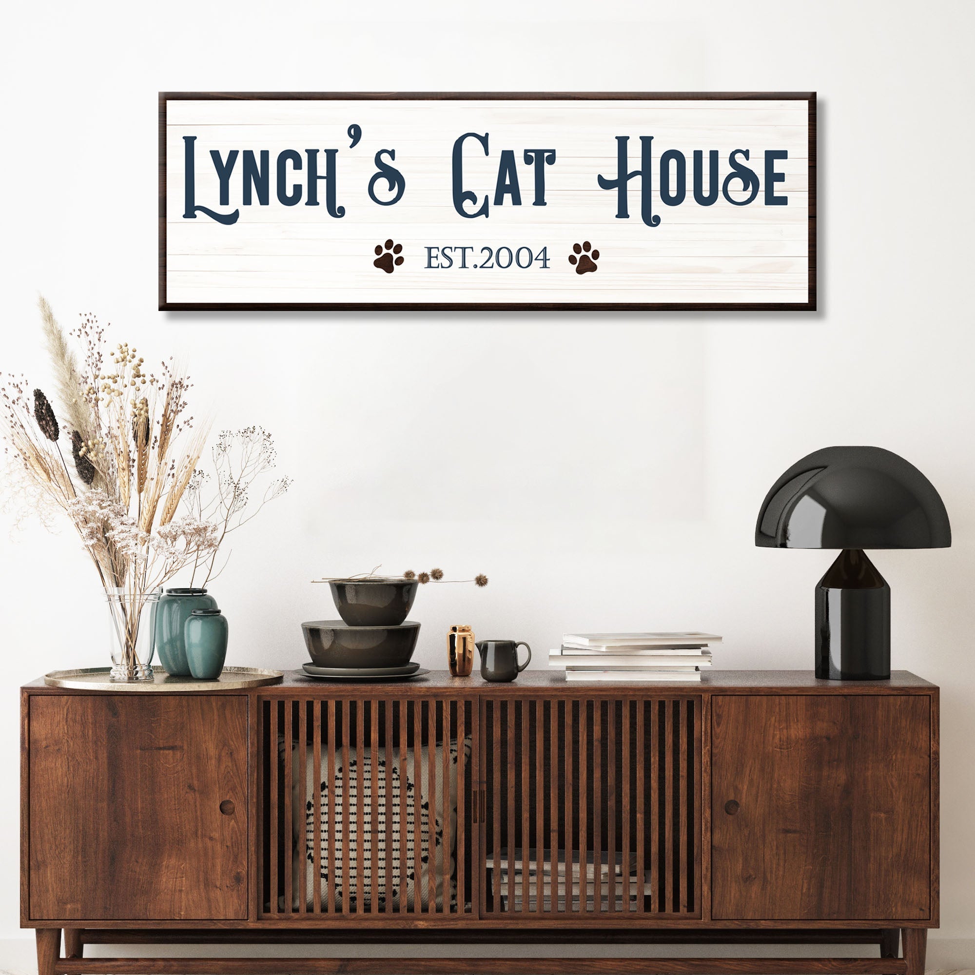 Cat House Sign