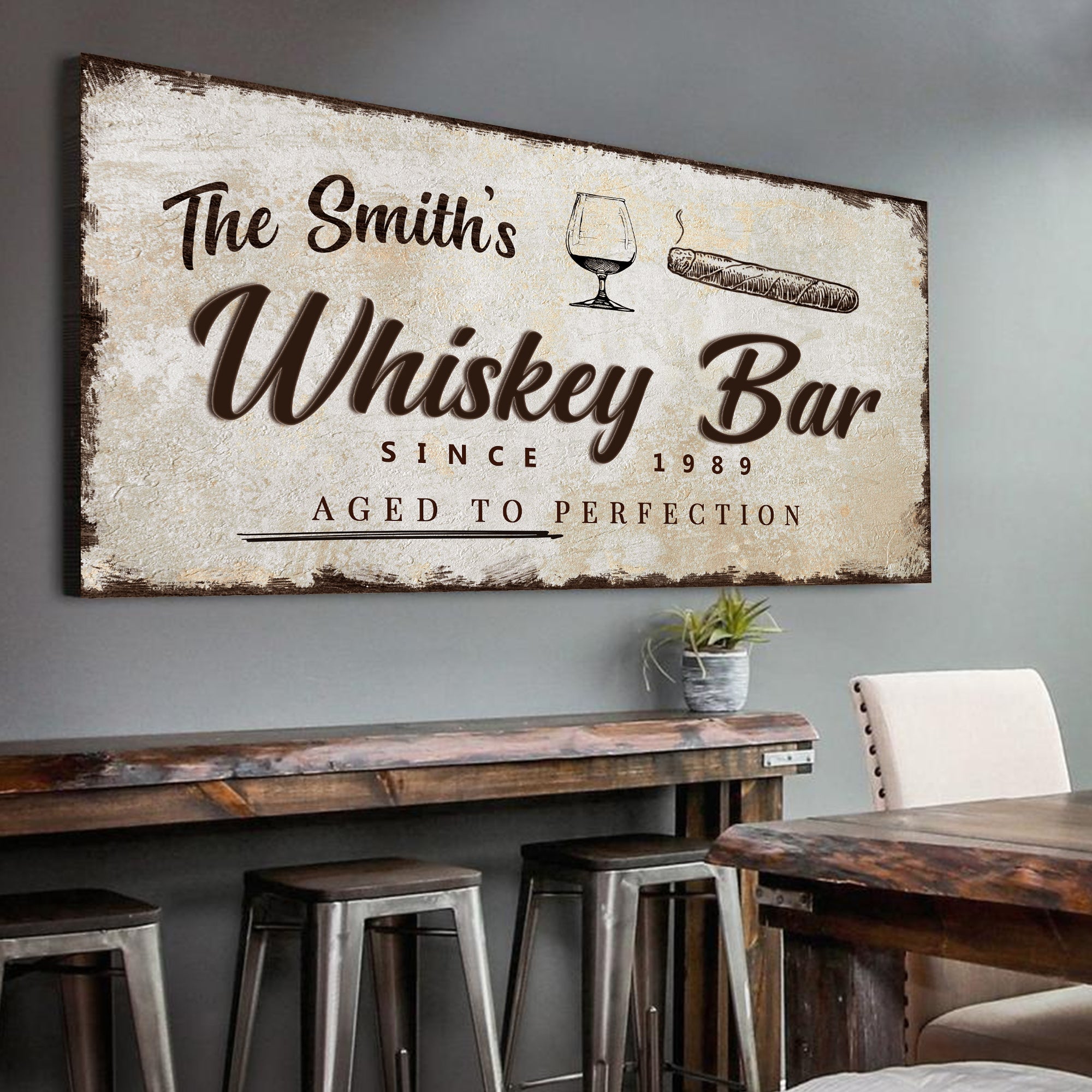 Whiskey Bar Sign