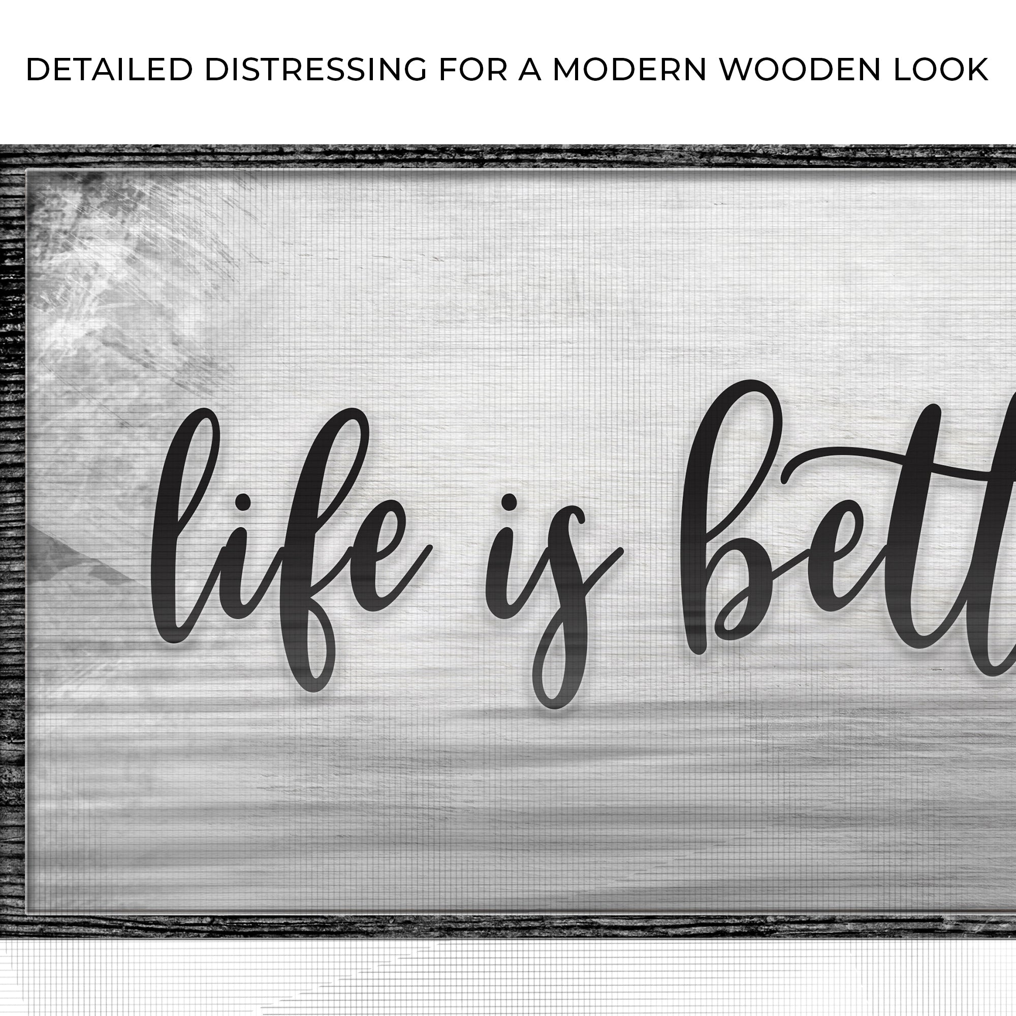 Life Is Better At The Lake Sign