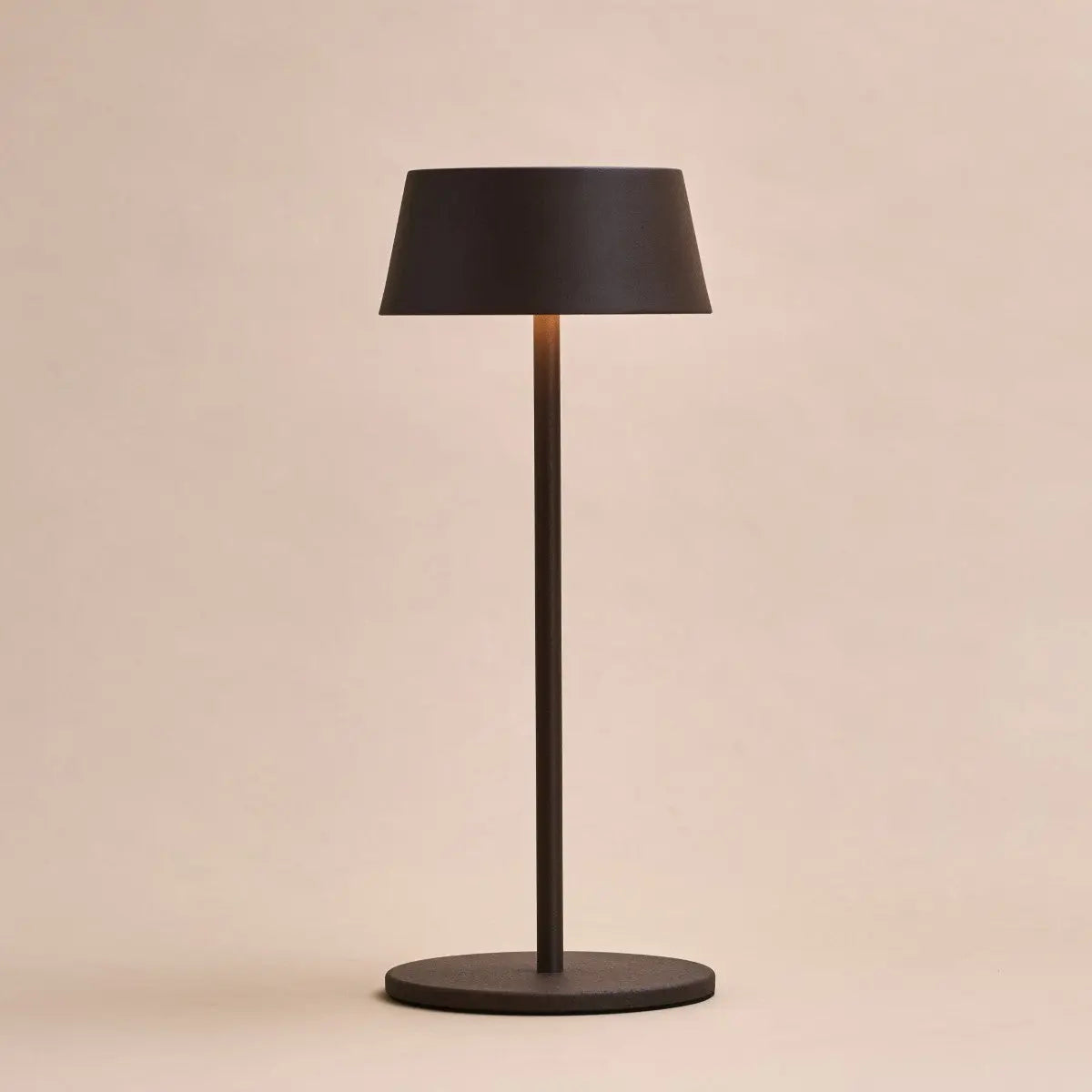 Hugo Mocha Brown Rechargeable Table Lamp - Stylish, Dimmable & Cordless-3