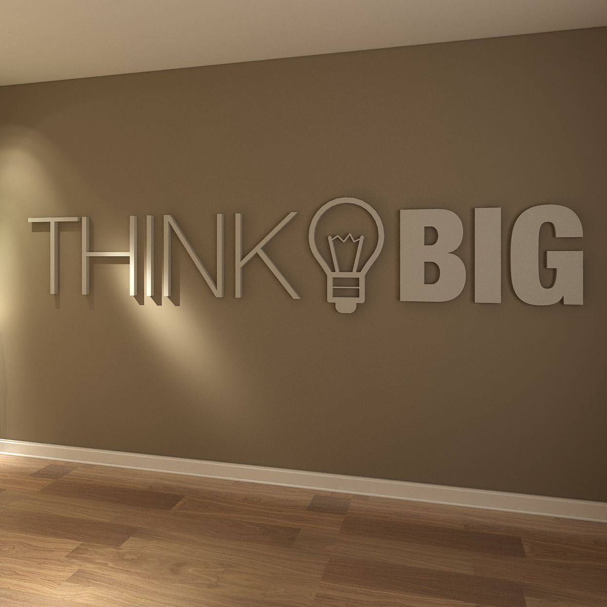 Think Big Office Decor 3D-0