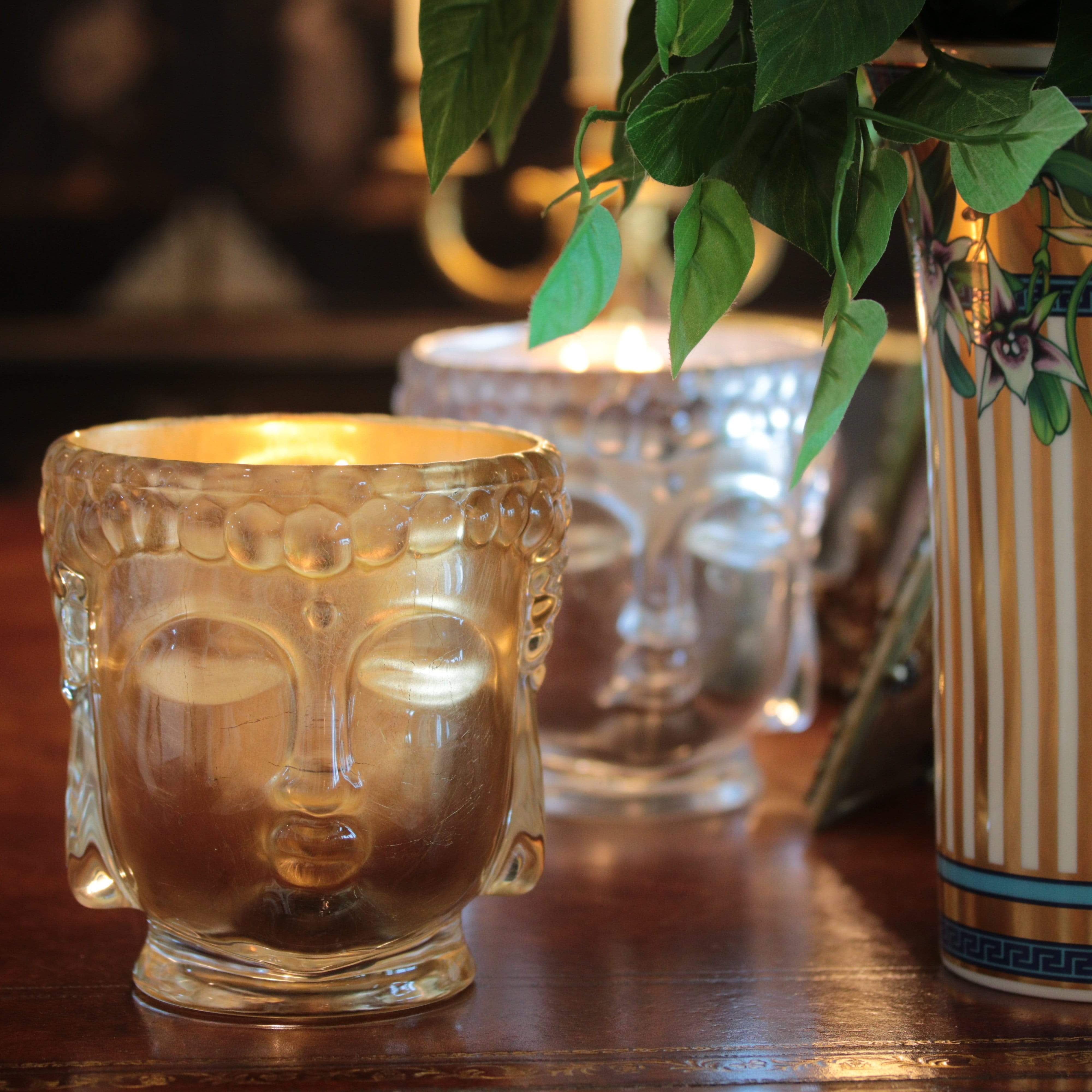 24K Gold Clear Glass Buddha Royale-3