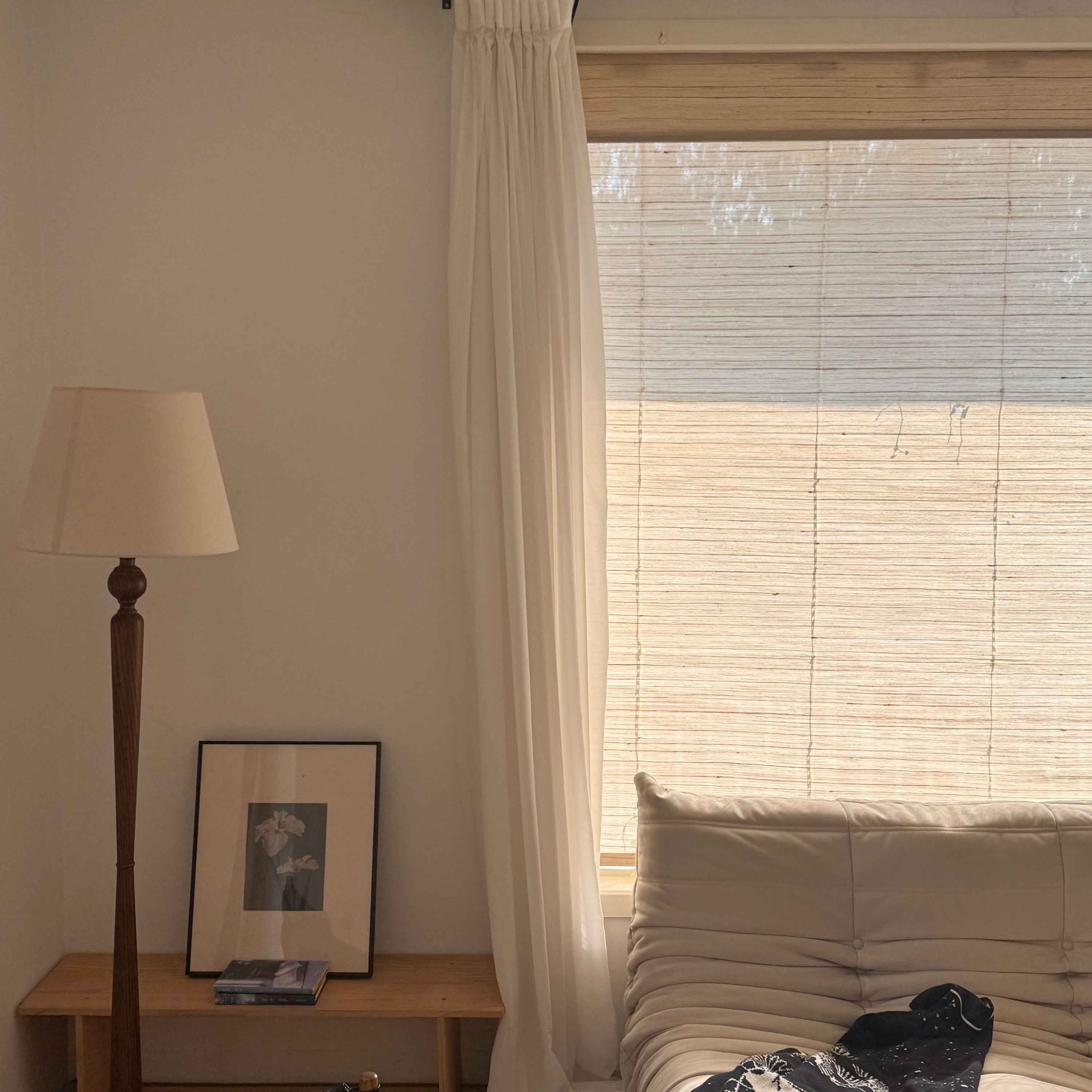 Tranquil Pure Ramie Textured Woven Shade