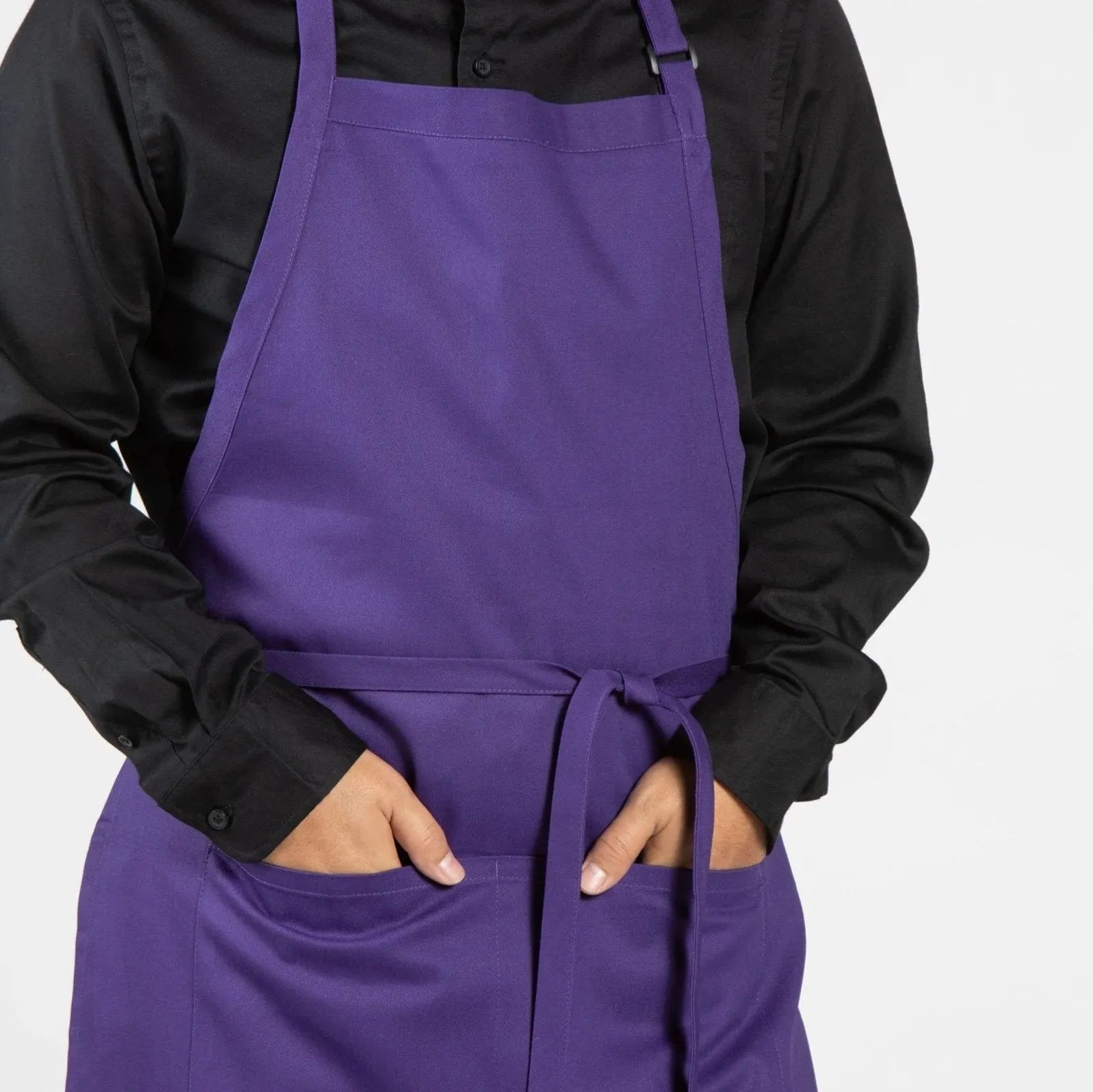 Twill Cotton Blend Adjustable Butcher Aprons 2 PK-10