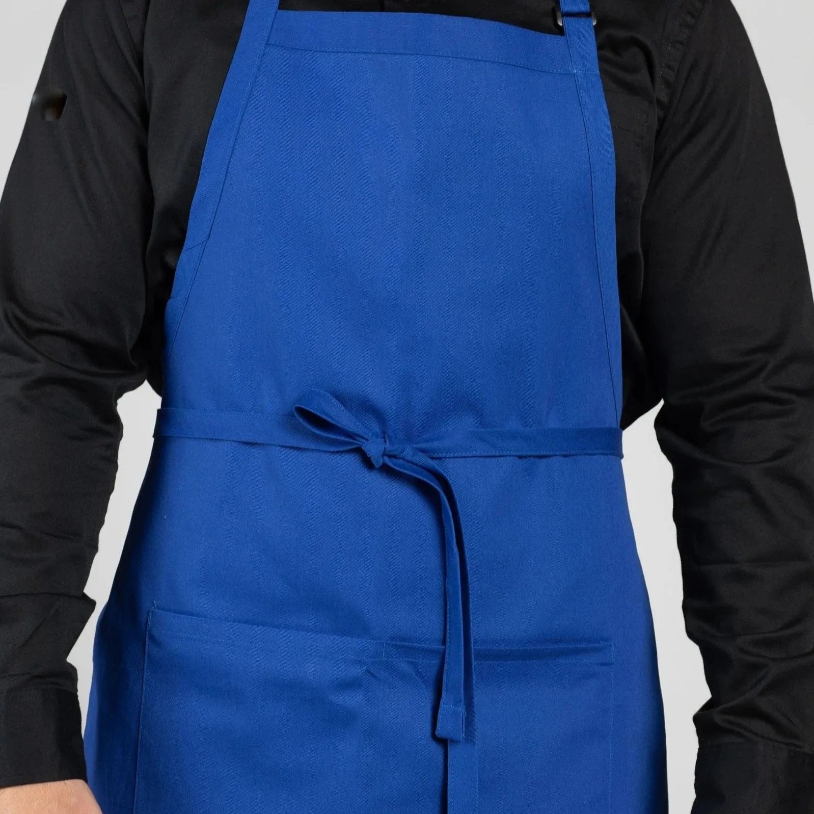 Twill Cotton Blend Adjustable Butcher Aprons 2 PK-9