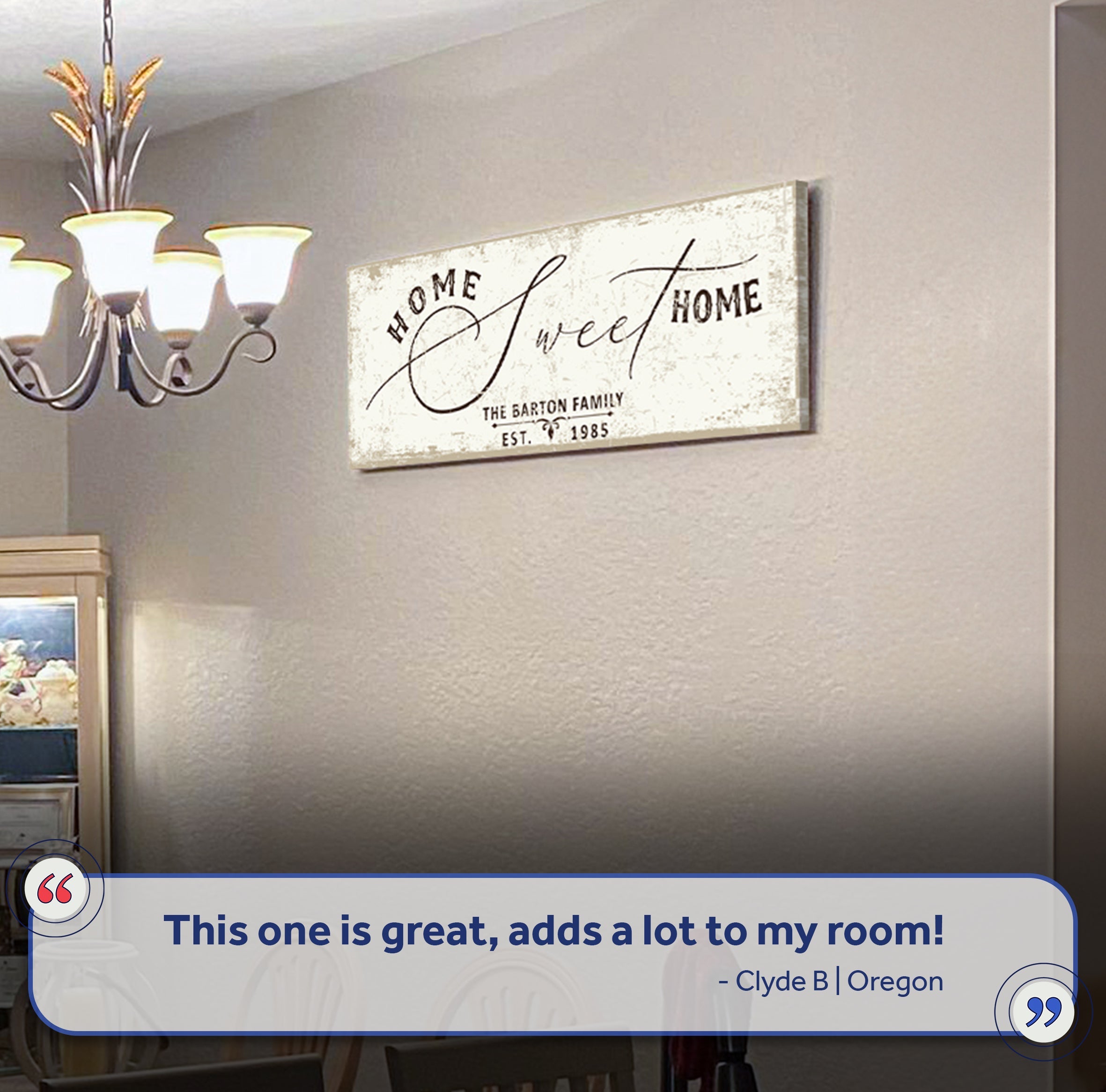 Home Sweet Home Sign V