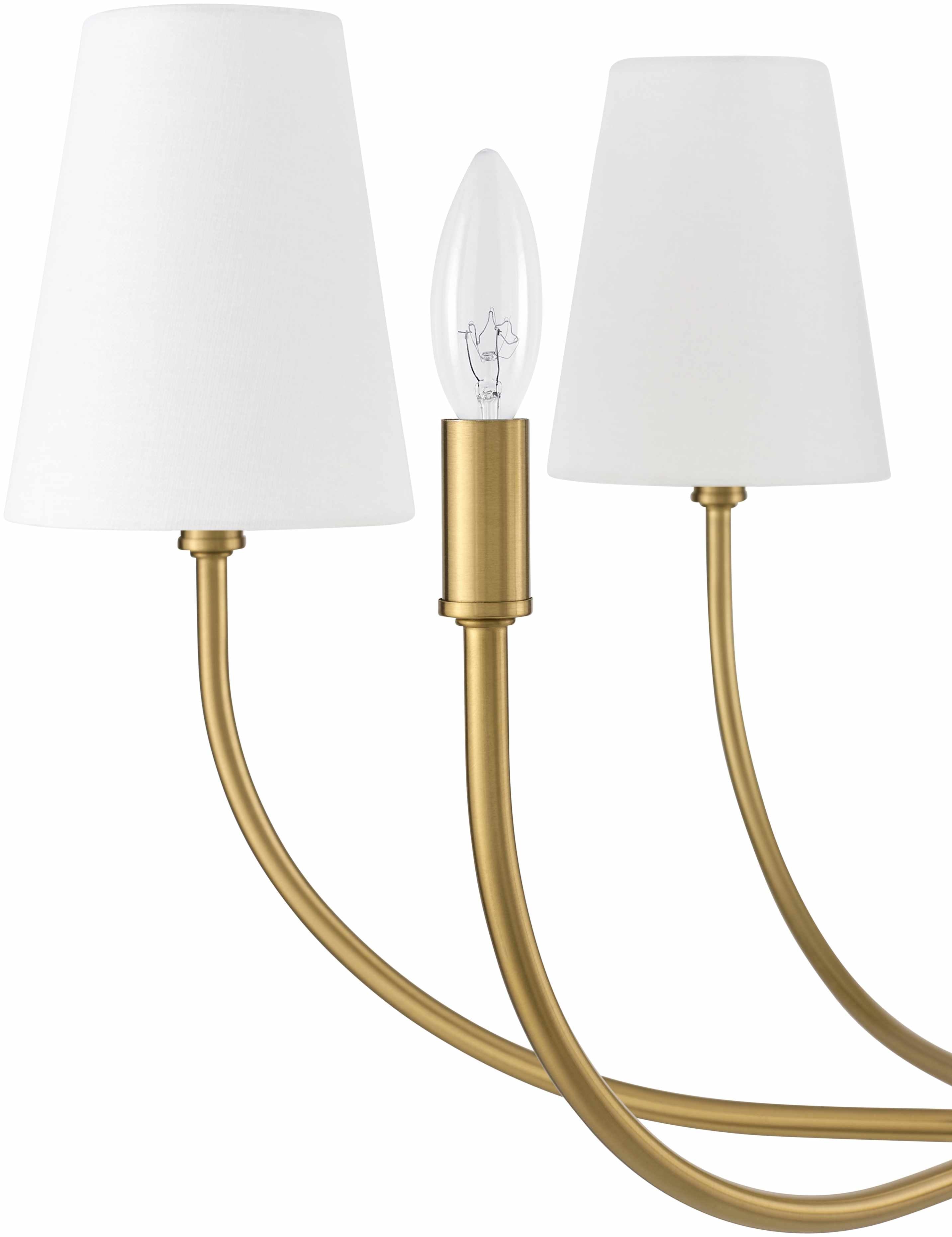 Vishnyovka Metallic - Brass Chandelier-4