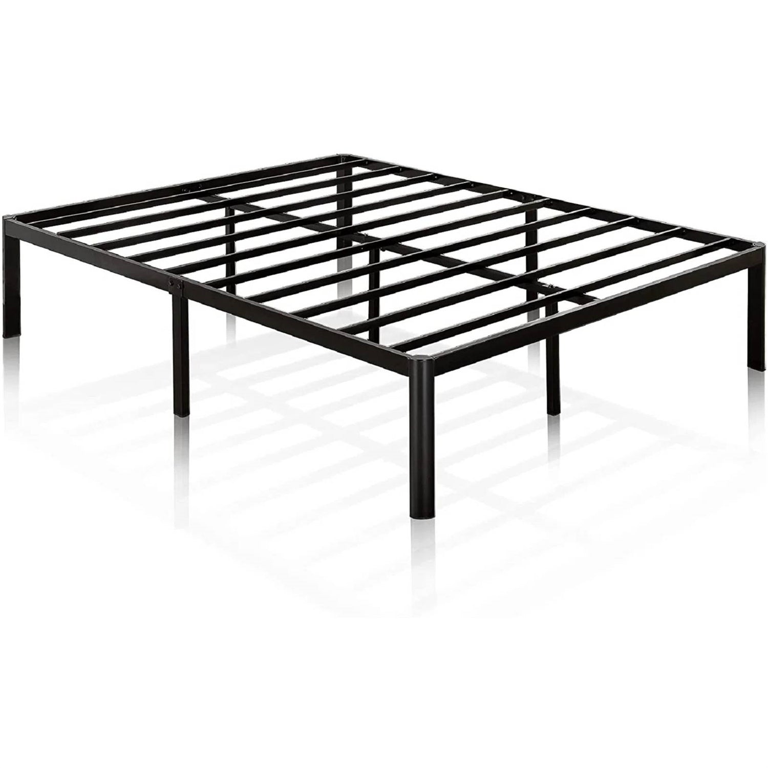 King Metal Platform Bed Frame with Rounded Legs 700 lbs Weight Capacity-0