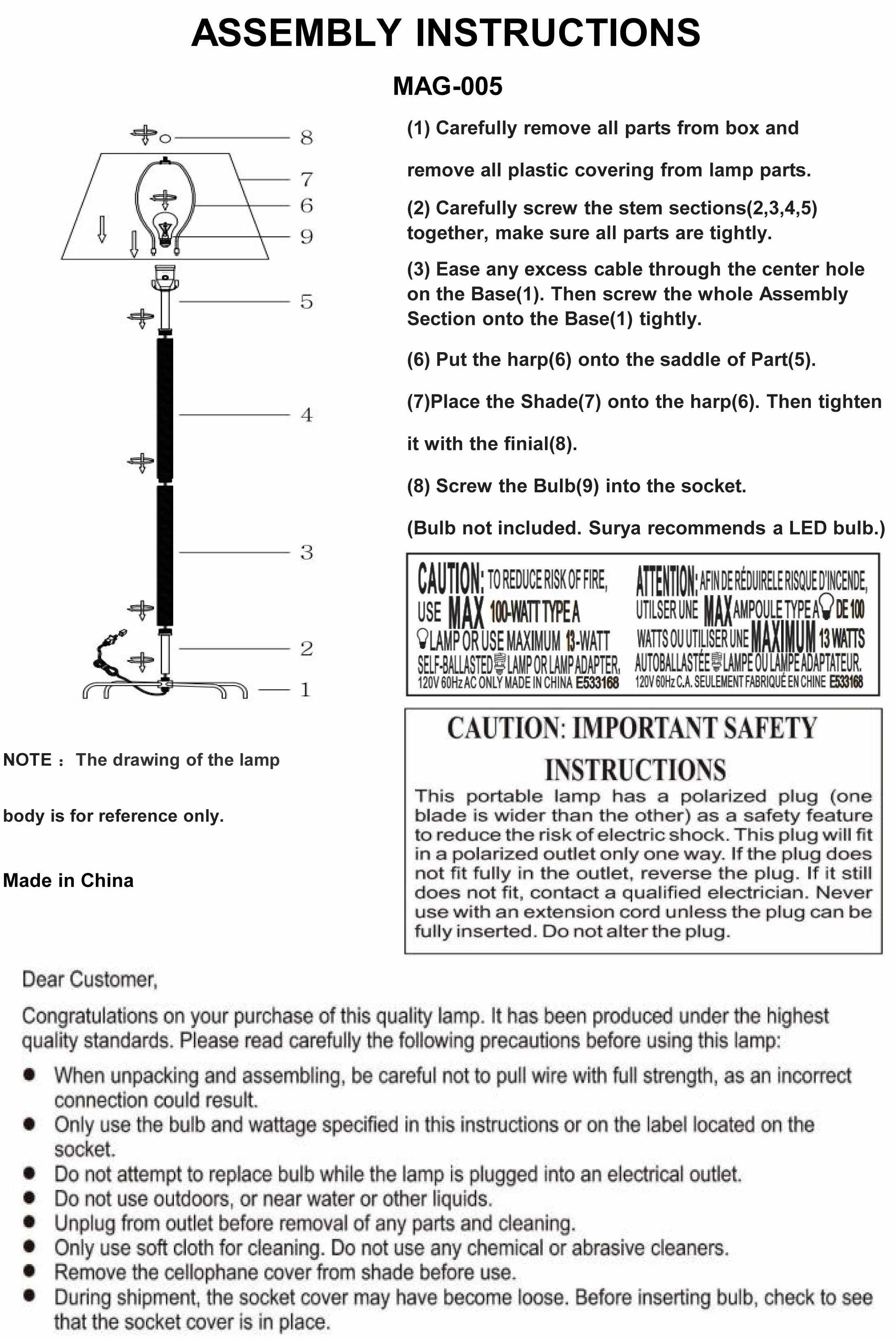 Vigonzone Metallic Brass Contemporary Floor Lamp - PRHOMZ