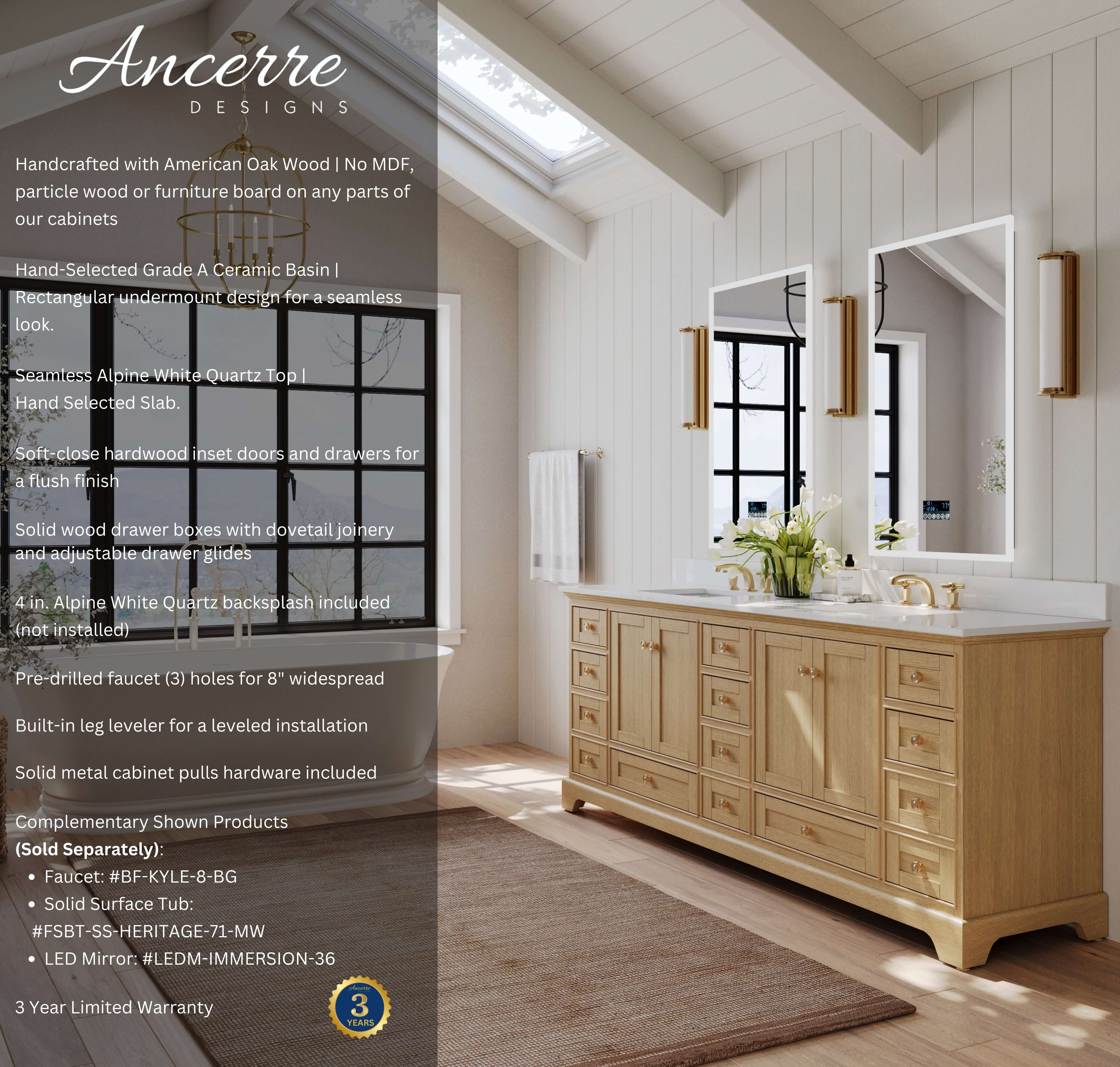 Audrey Bathroom Vanity Collection