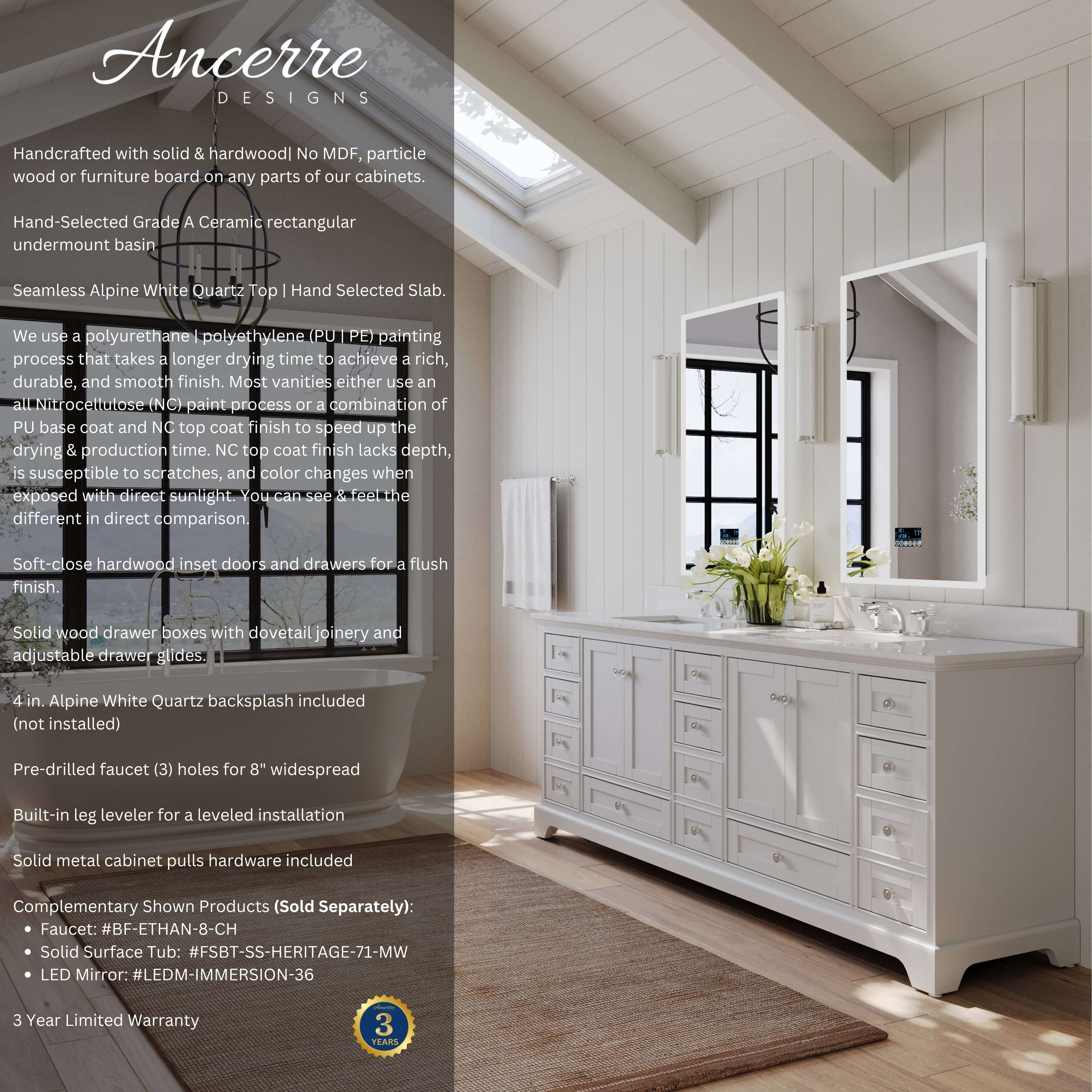 Audrey Bathroom Vanity Collection