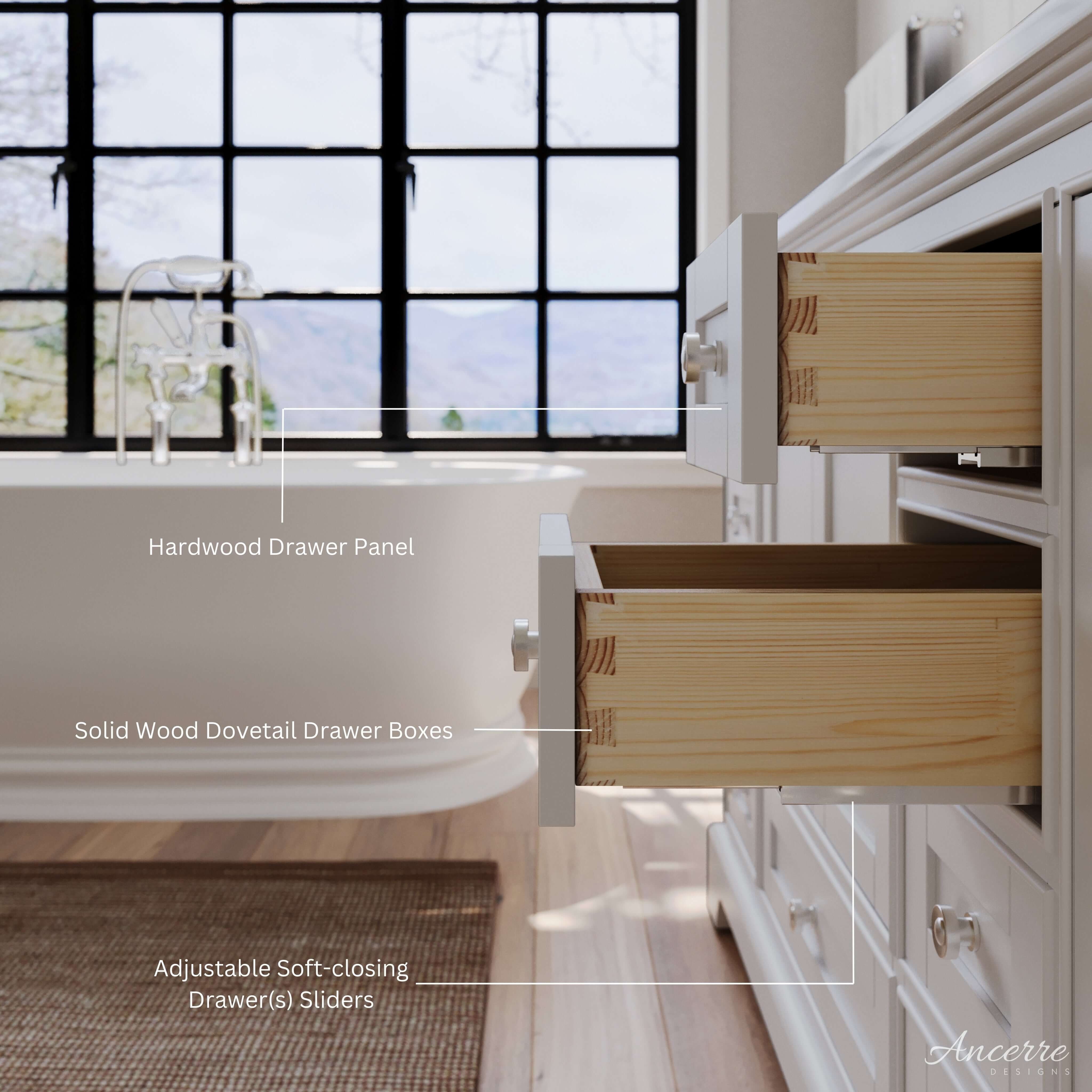 Audrey Bathroom Vanity Collection