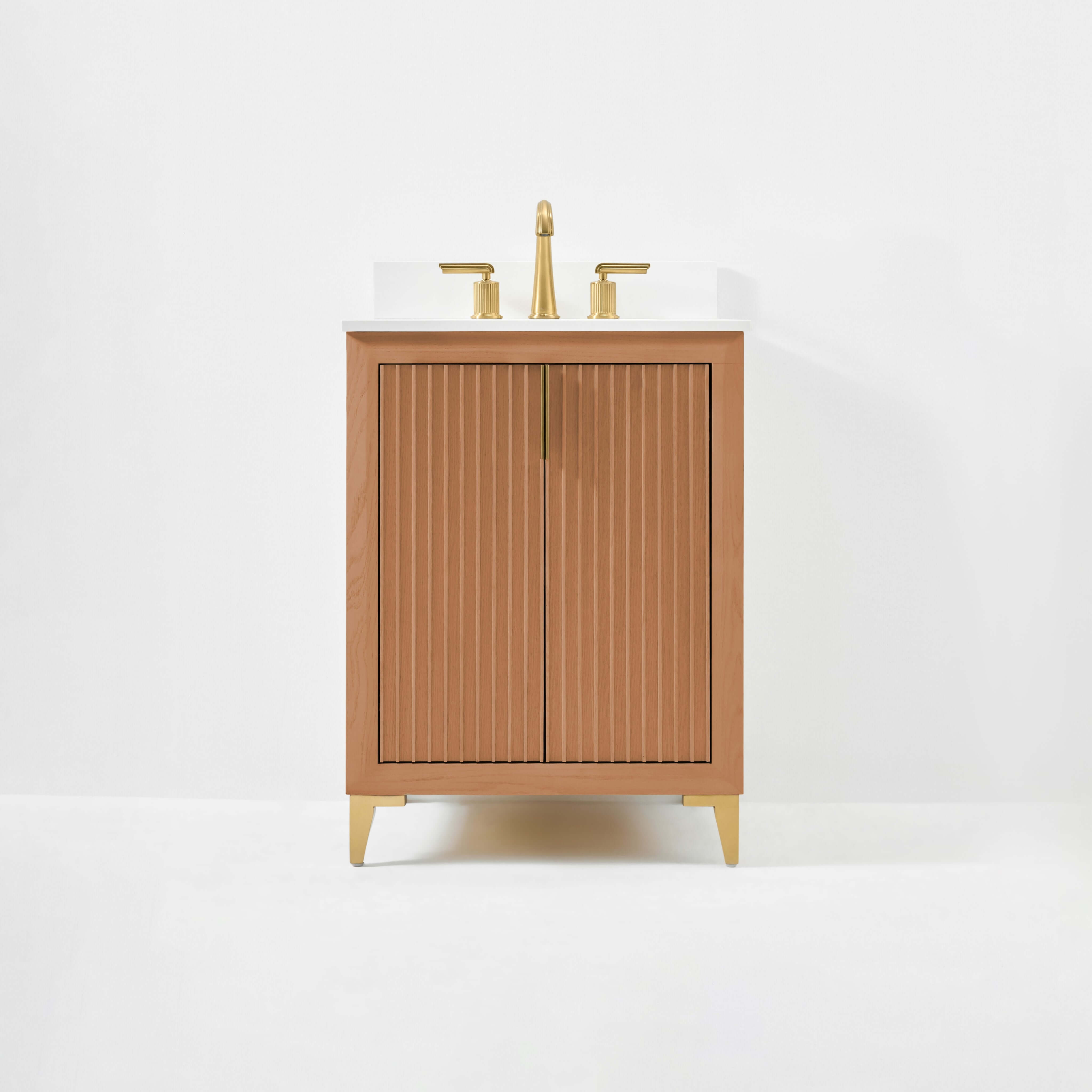 Turlington Bathroom Vanity Collection in Sienna Finish