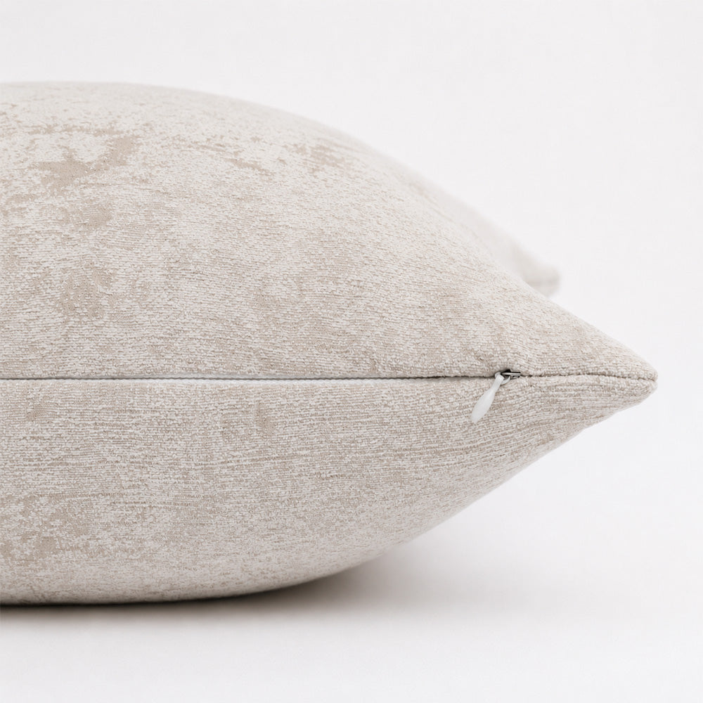 Vale Subtle Botanical Jacquard Pillow Covers