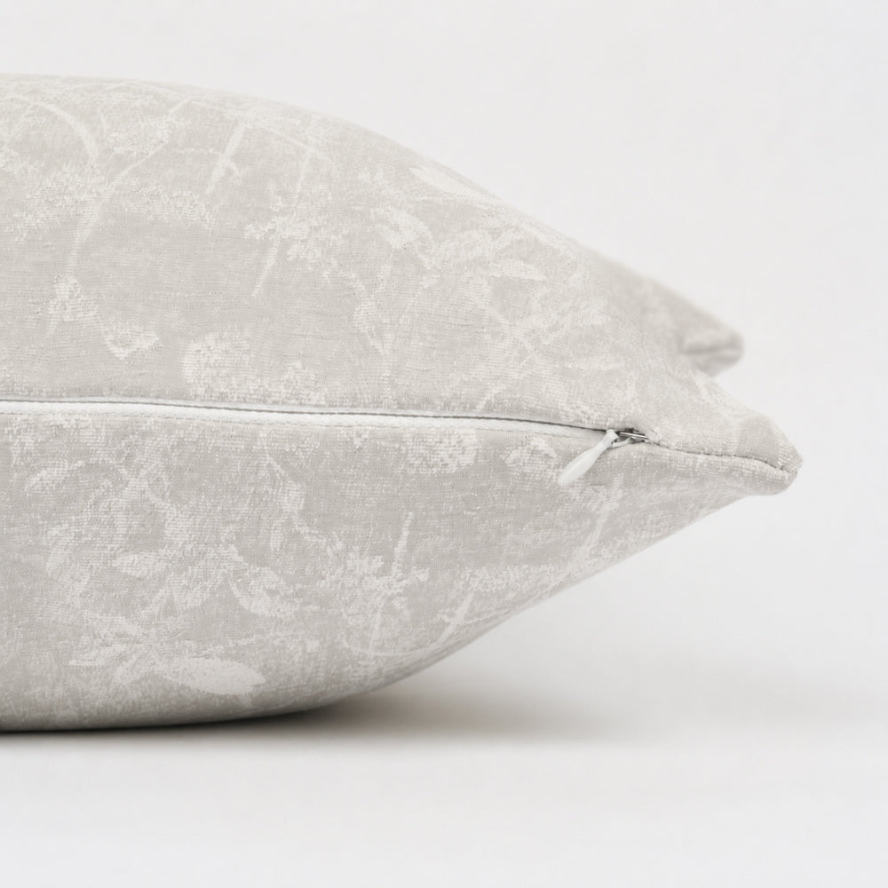 Vale Subtle Botanical Jacquard Pillow Covers