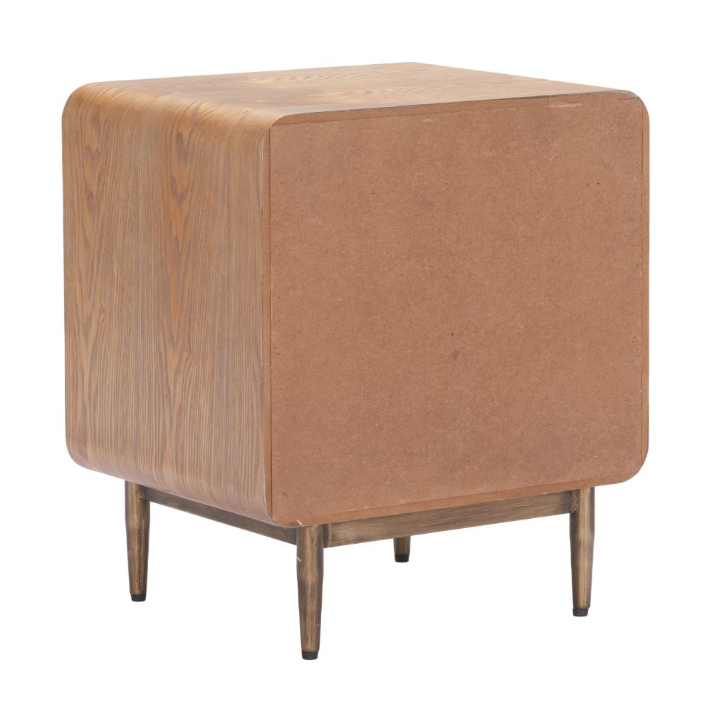 Vidaz One Drawer Wood Nightstand