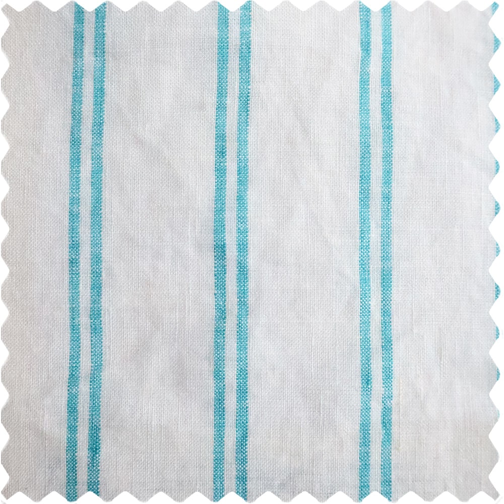 Voss Vertical Striped Pure Linen Curtains