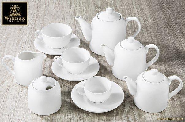 White Teapot 17 Oz | 500 Ml In Colour Box-1