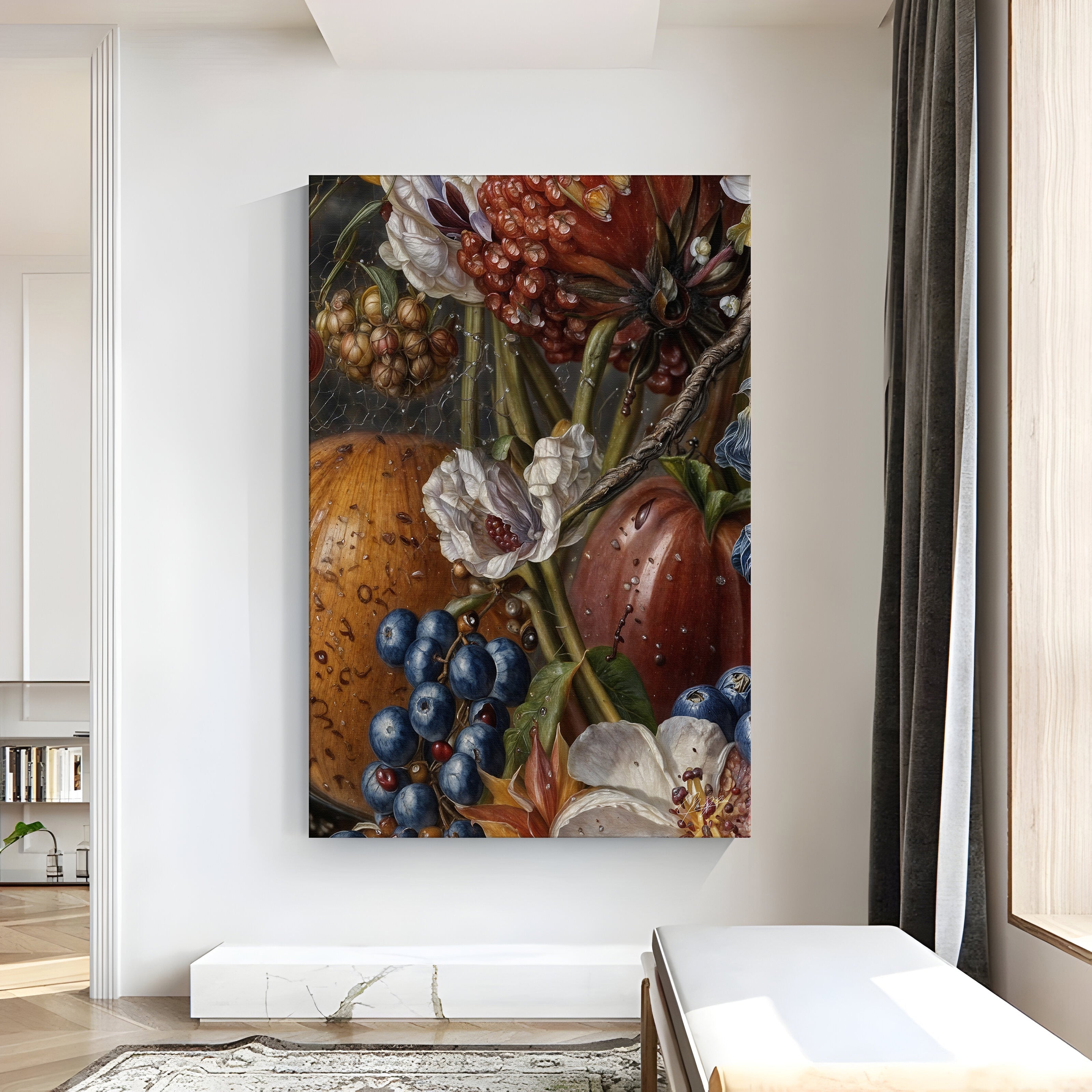 Canvas Print: "Baroque Bounty II"