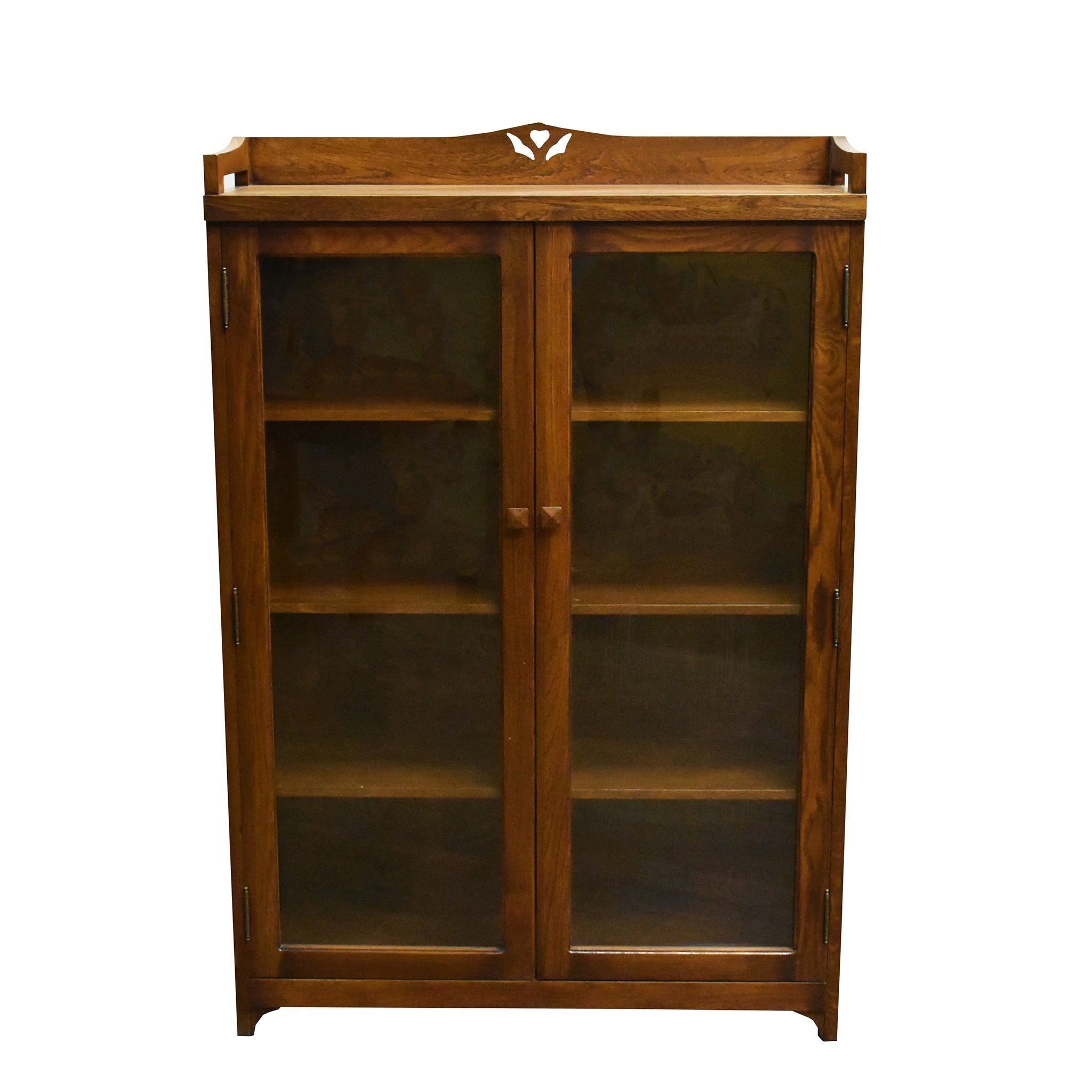 Mission Bookcase / Curio Cabinet - Walnut (W1)