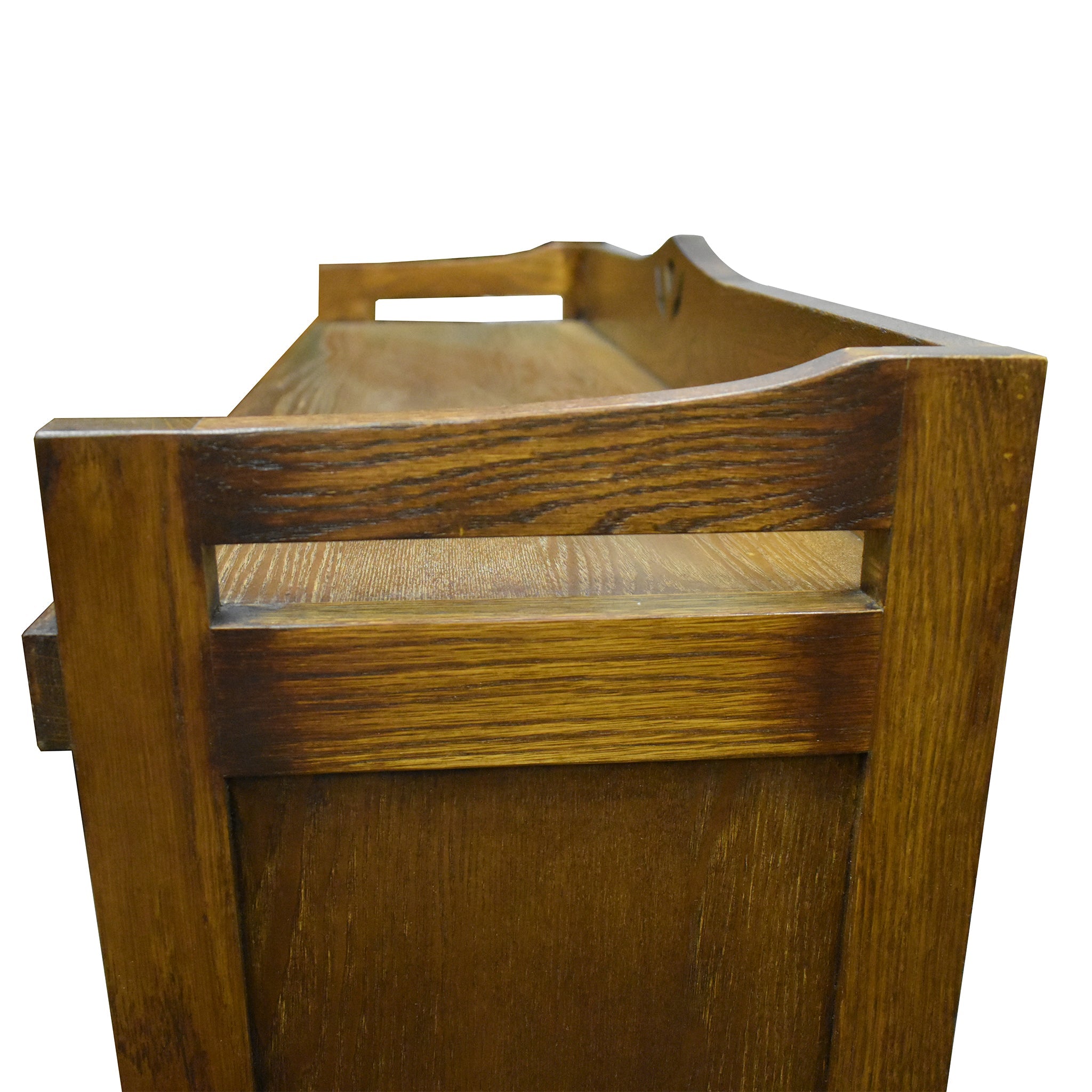 Mission Bookcase / Curio Cabinet - Walnut (W1)