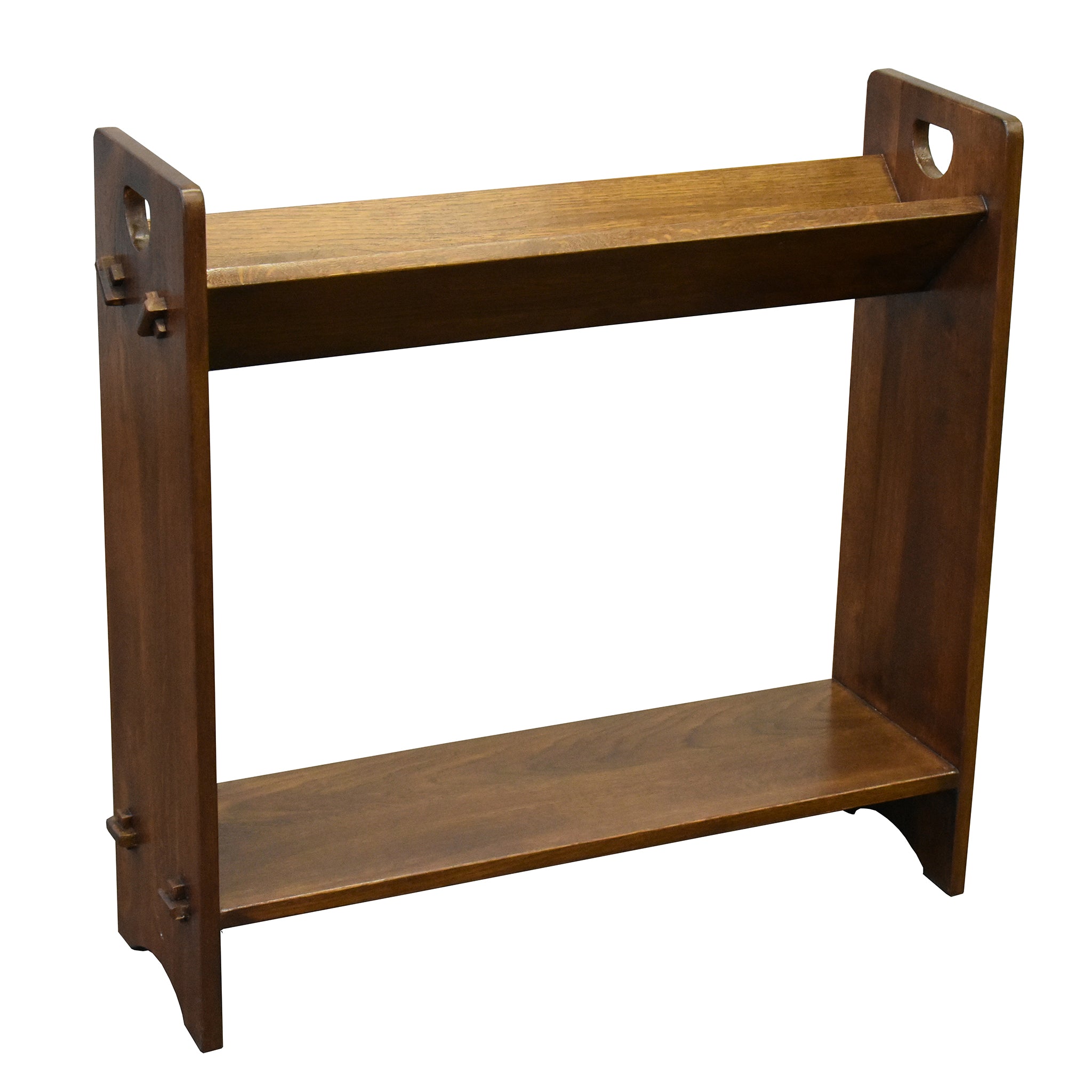 Mission / Arts and Crafts Book and Magazine Stand - Walnut (W1)