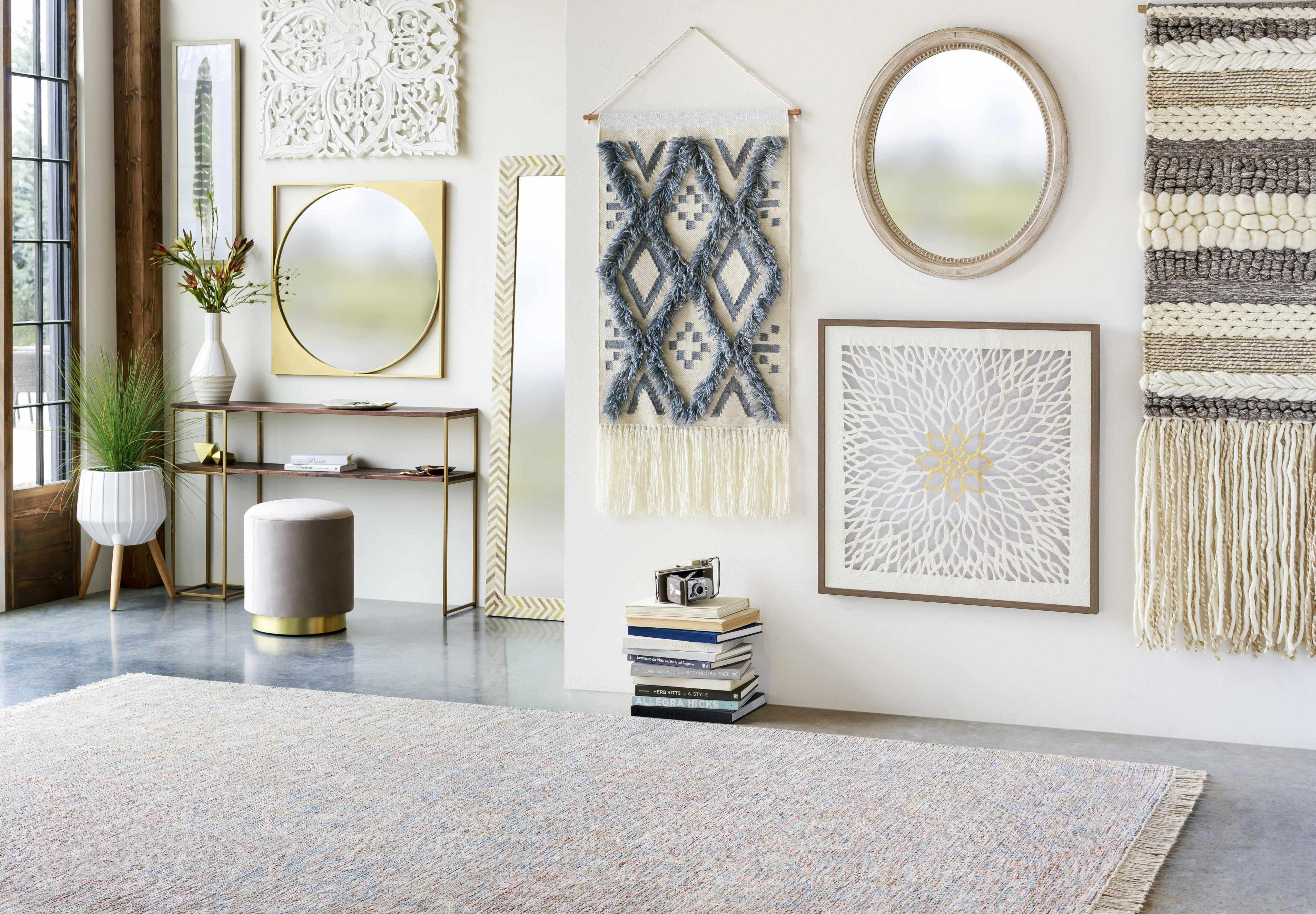 Dunguan White Ribbed Wood Planter - PRHOMZ