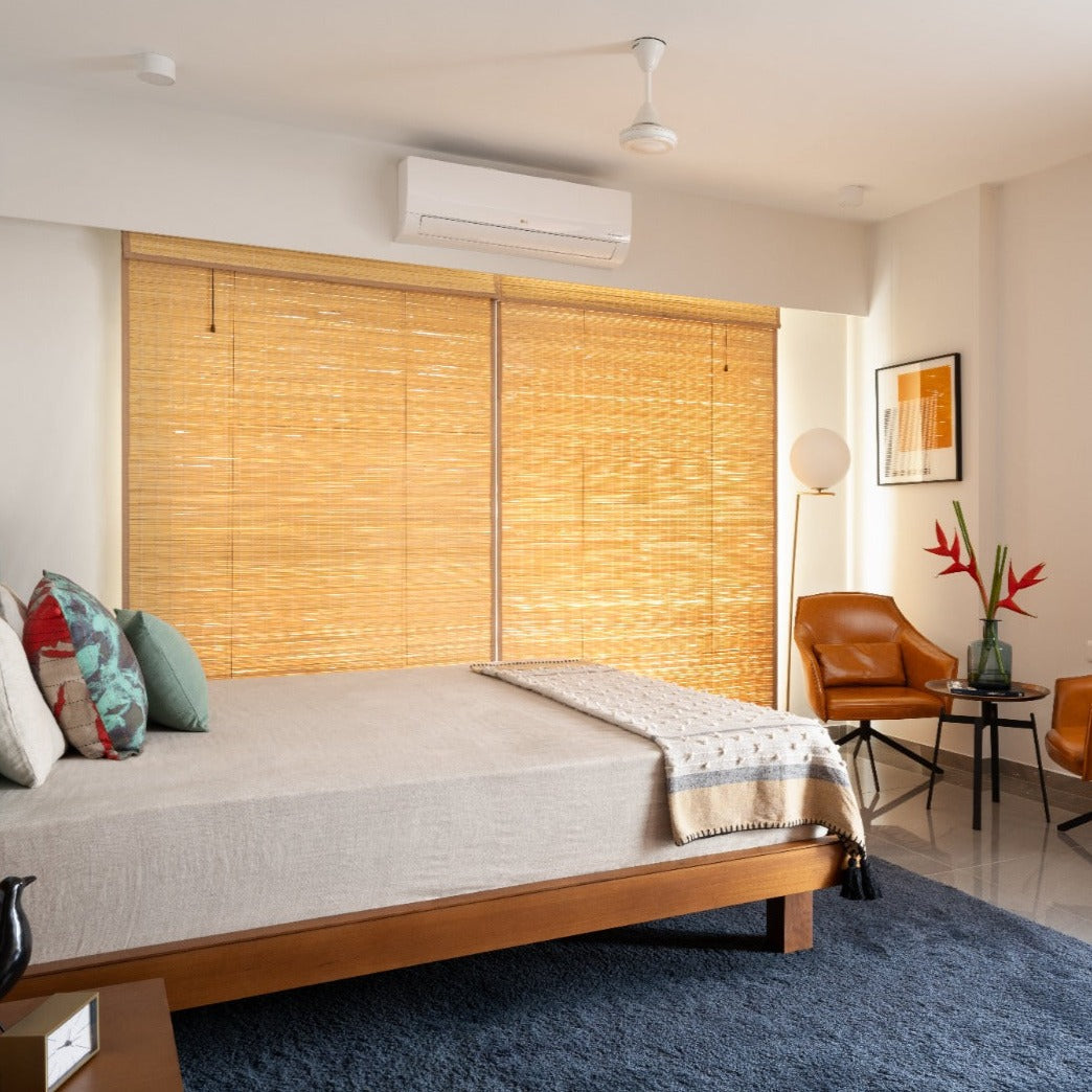 Bamboo Roller Blinds UK | Eco Friendly Roll Up Privacy Shades | Standard & Custom Fit-4