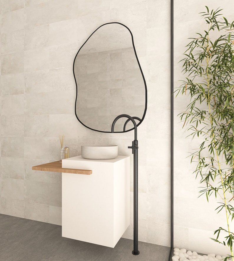 Sienna Asymmetrical Mirror - Handmade Irregular Wall Mirror