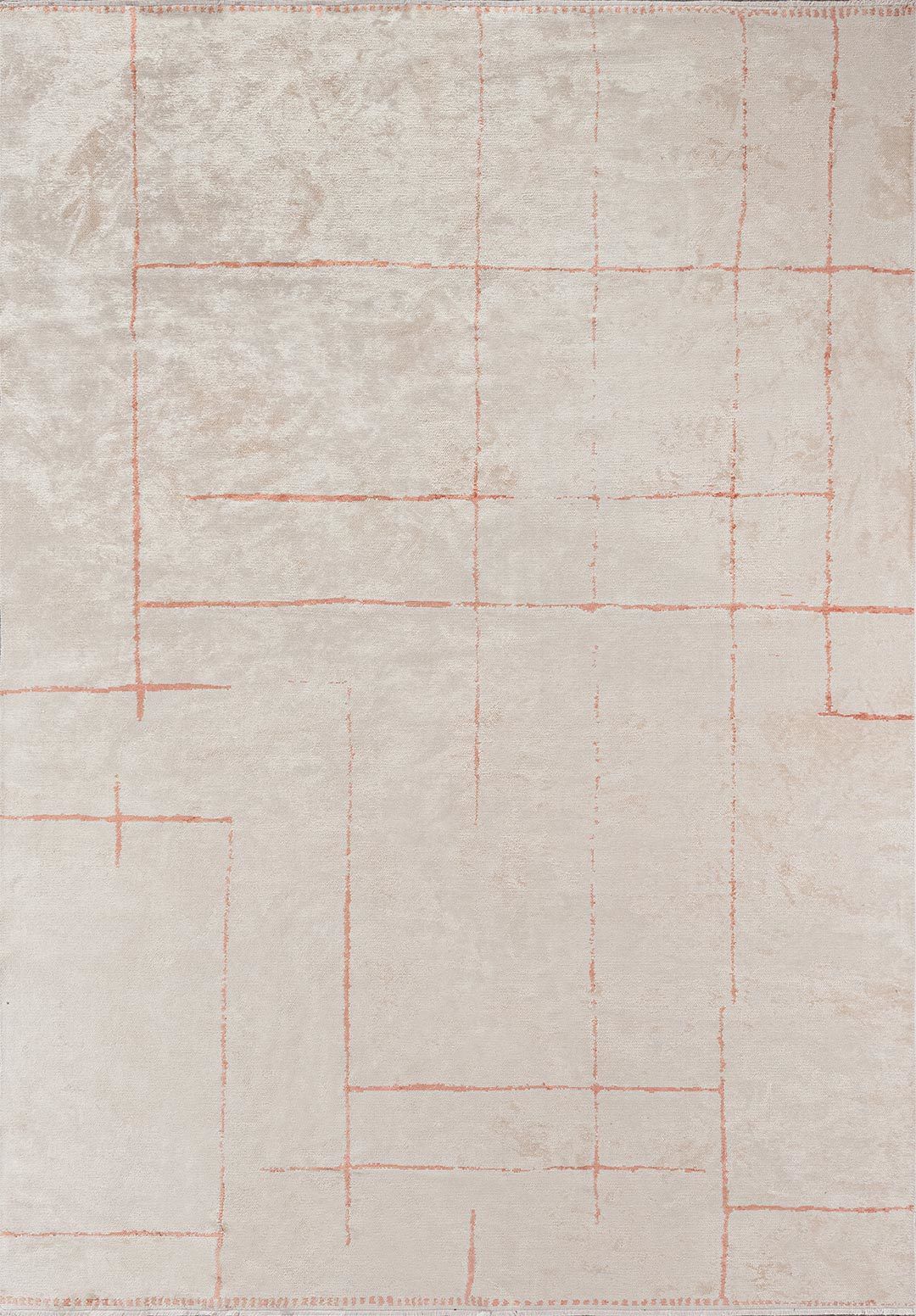 Sunset Stripes Rug - Warm Striped Area Rug | Alpken