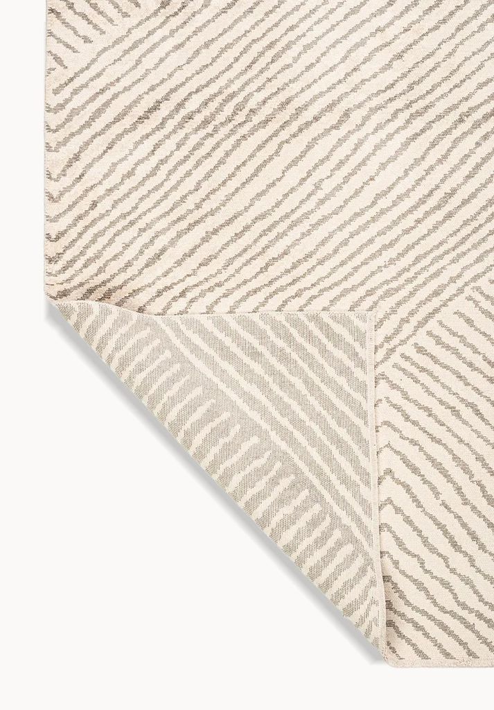 Beige Zebra Patterned Rug - Animal Print Area Rug | Alpken