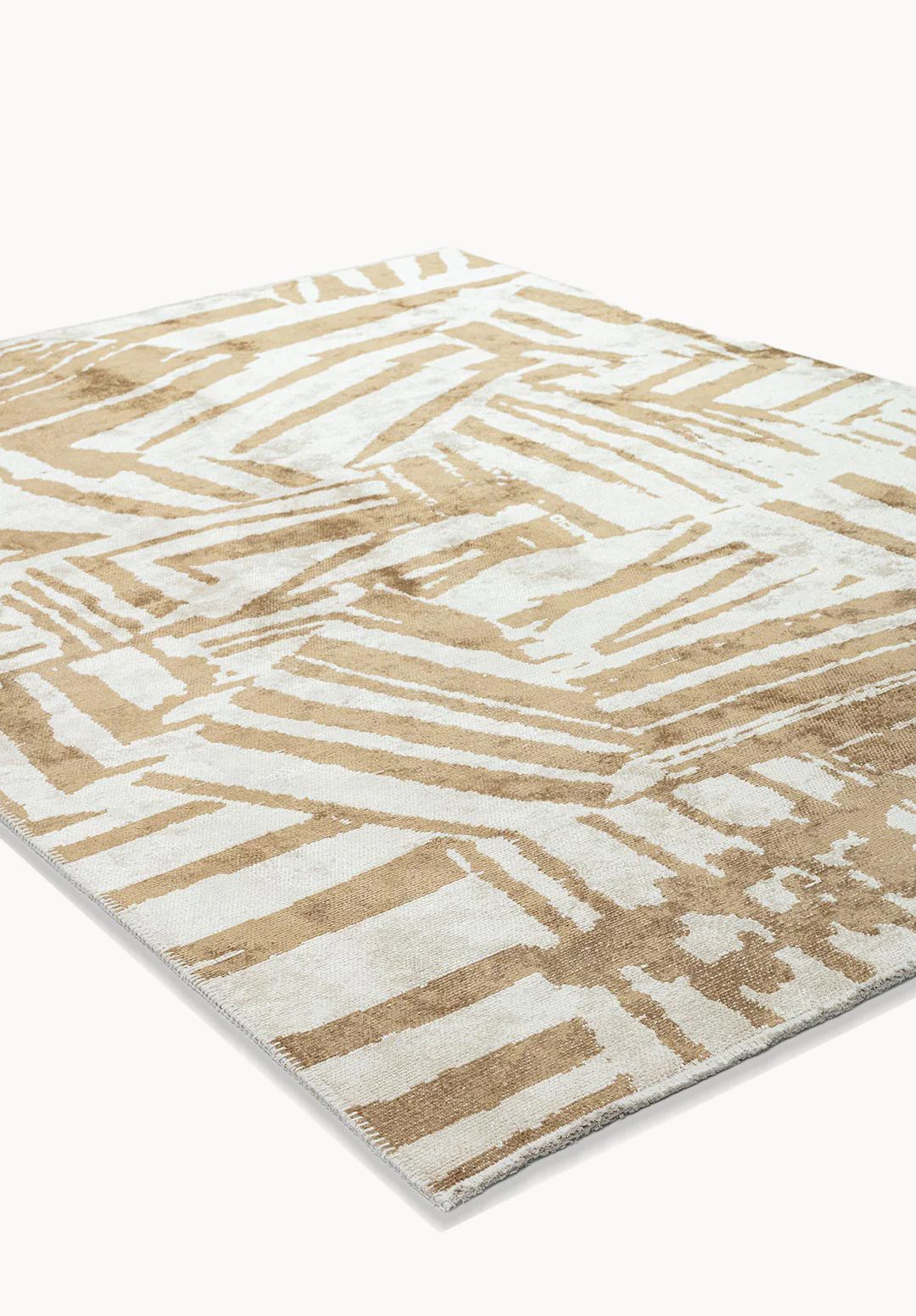 Earth-tone Ornate Rug - Natural Color Area Rug | Alpken