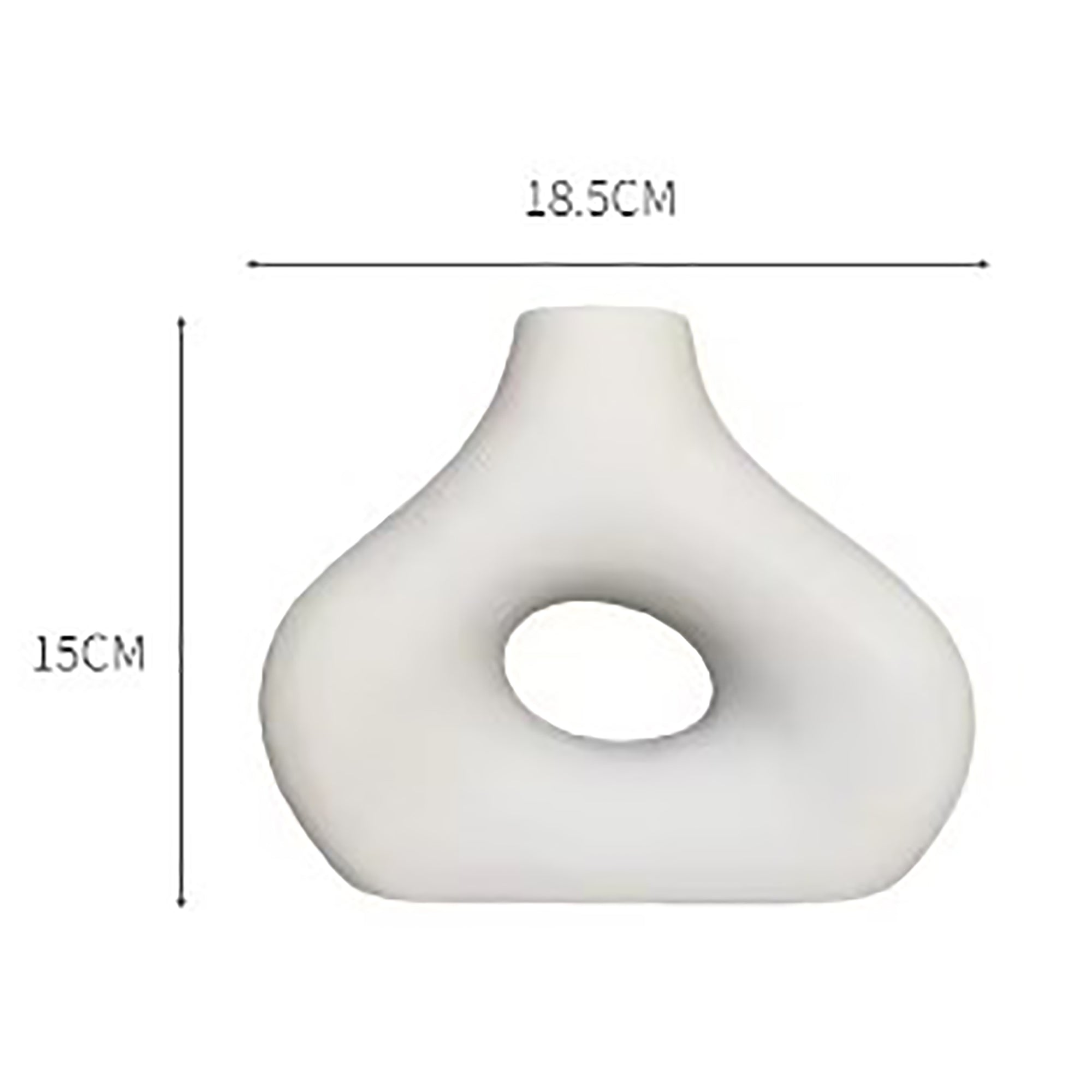 Cutout Vase-White-3