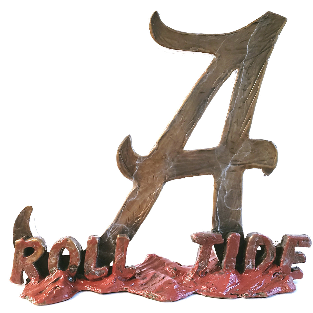 Alabama Crimson Tide Cast Bronze "A"