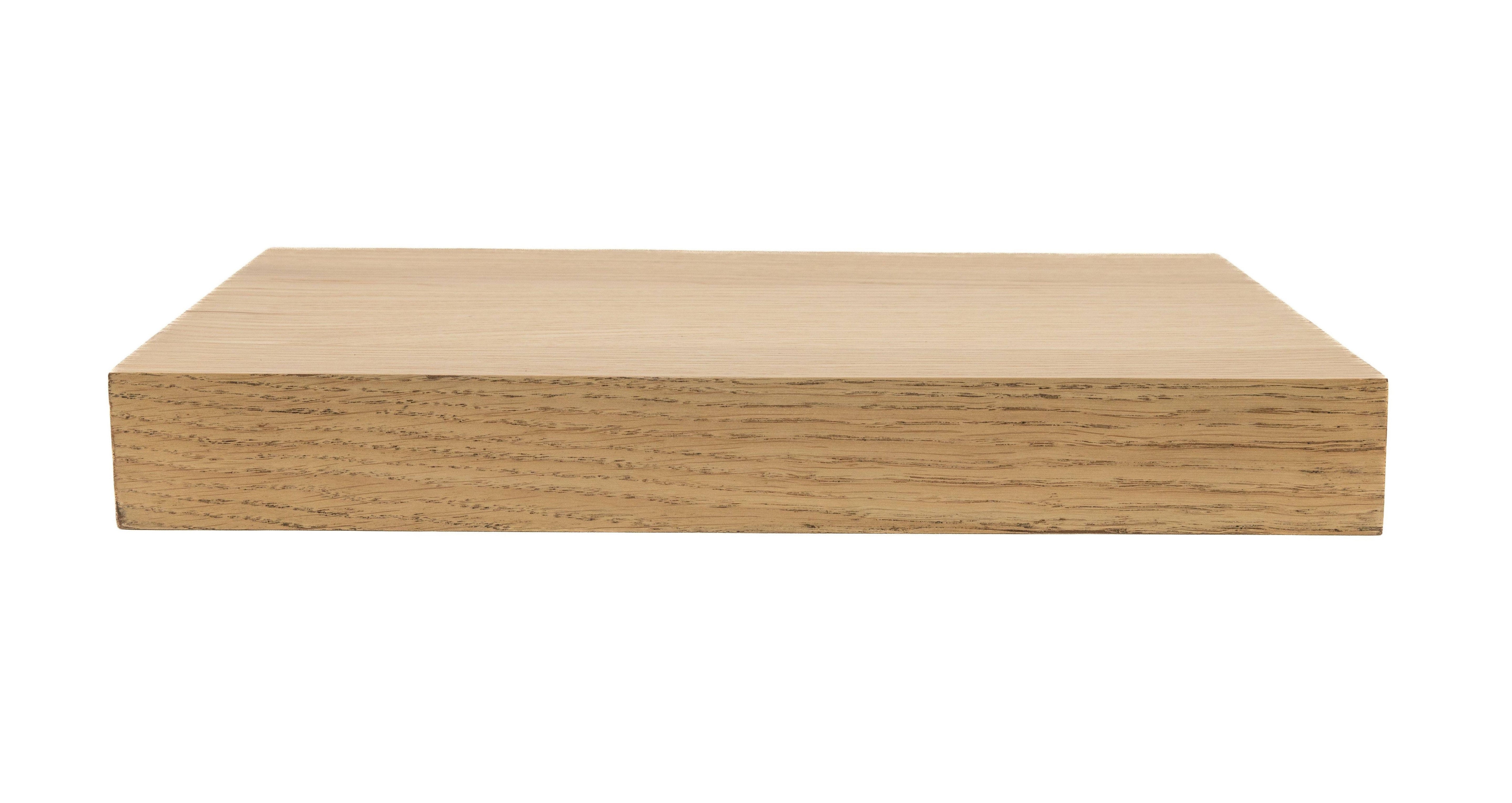 Real Wood Floating Kitchen Shelves