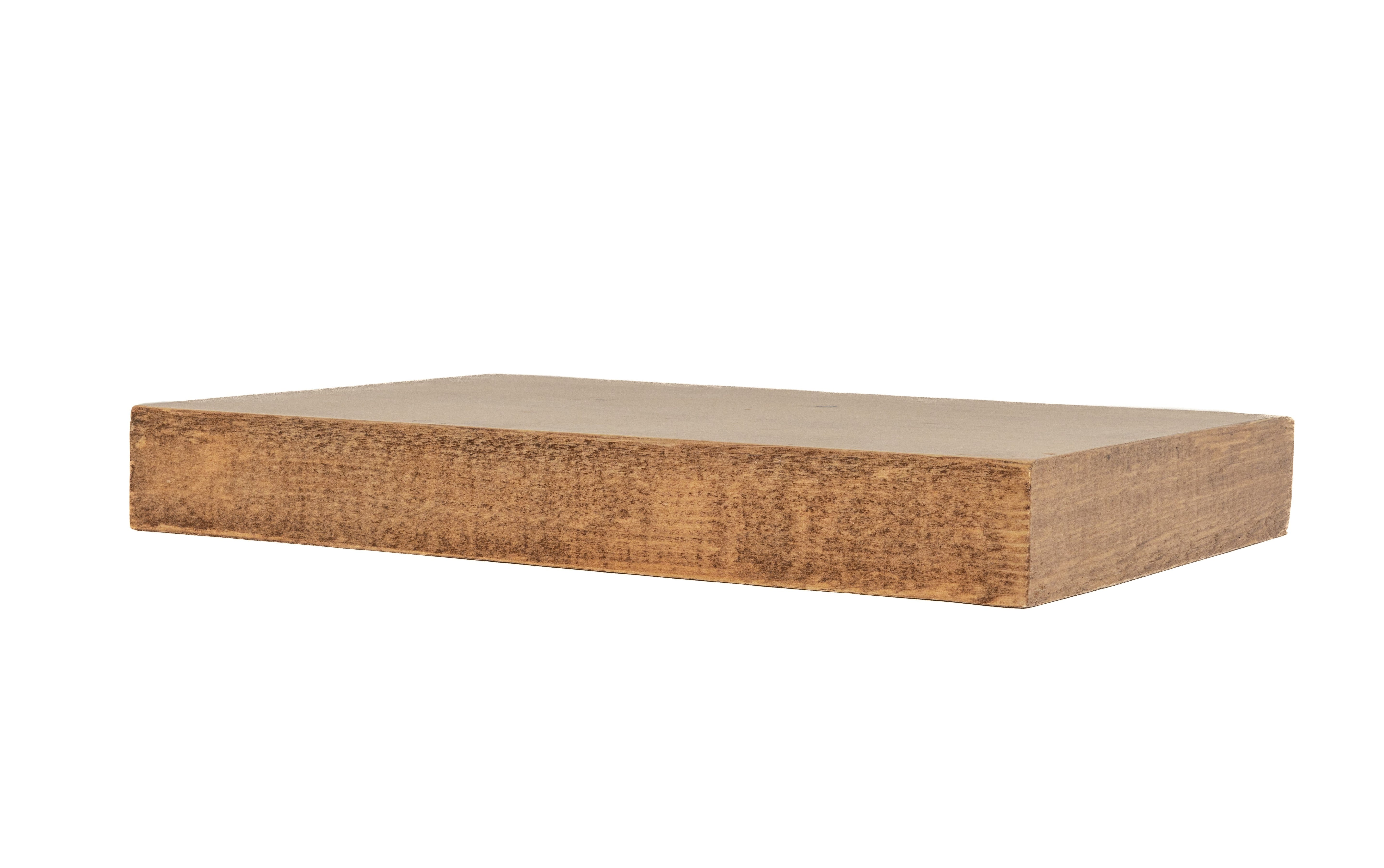 Real Wood Floating Kitchen Shelves