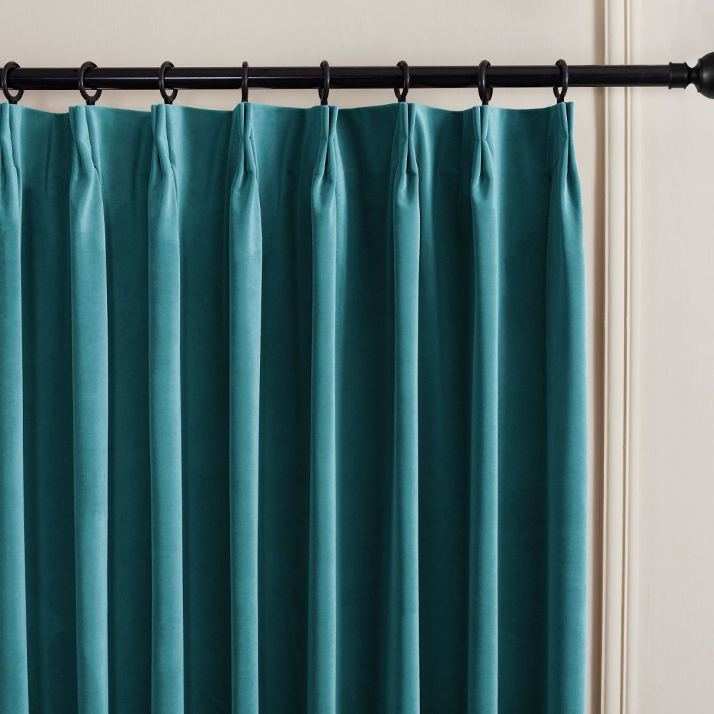 Whitney Luxury Matte Velvet Thermal Curtains