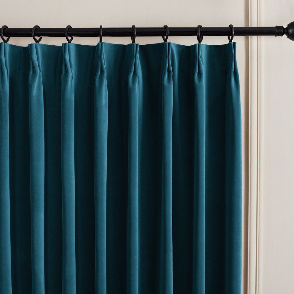 Whitney Luxury Matte Velvet Thermal Curtains